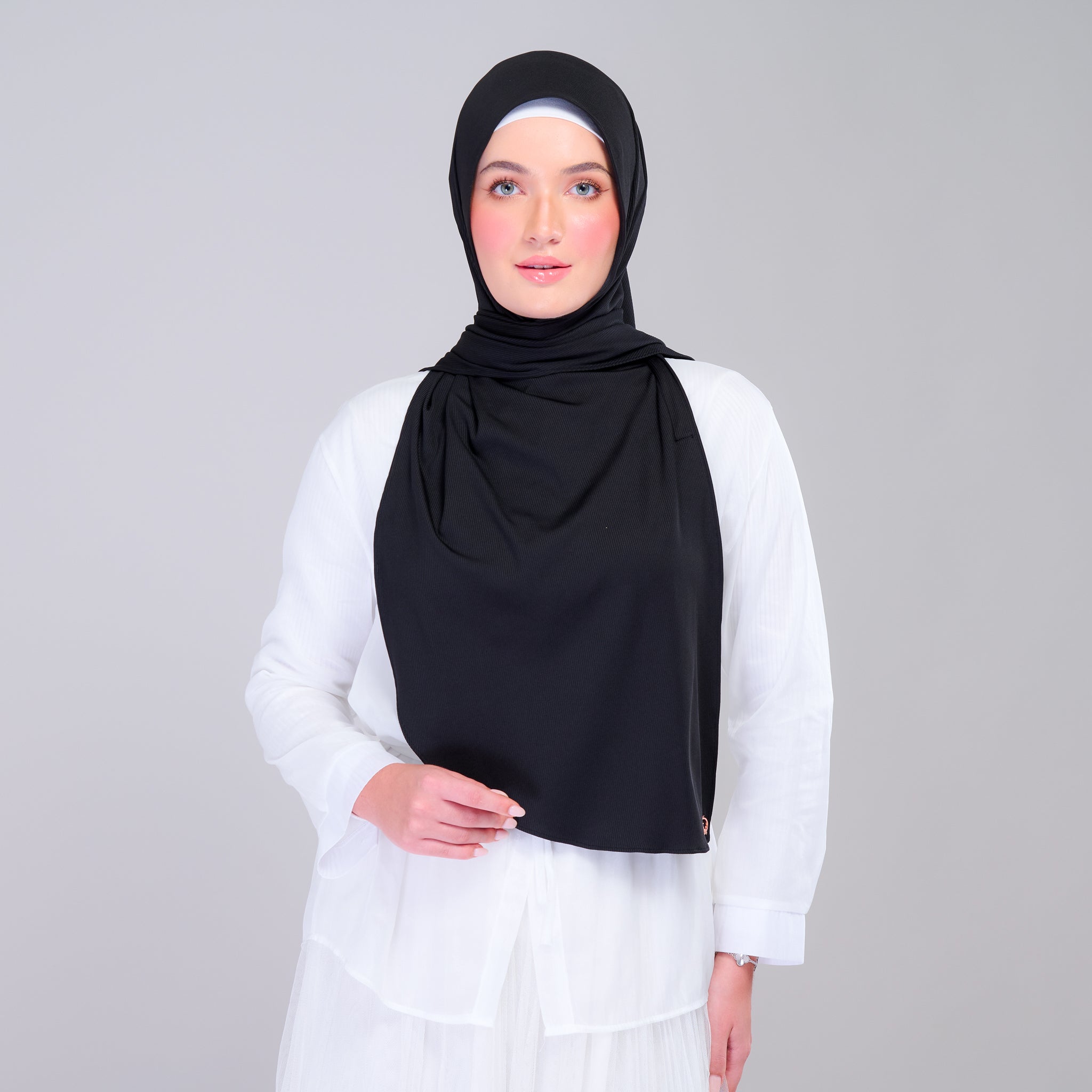 Instant Tag 'n Go Ribbed Jersey Butterfly - Black