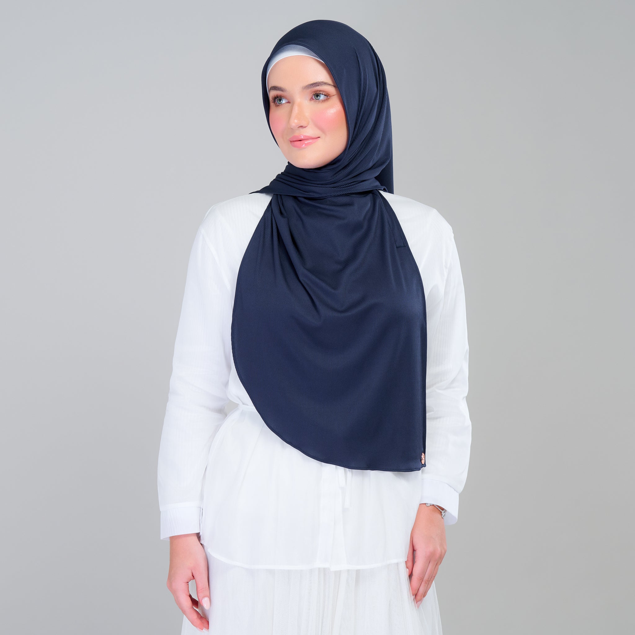 Instant Tag 'n Go Ribbed Jersey Butterfly - Deep Blue