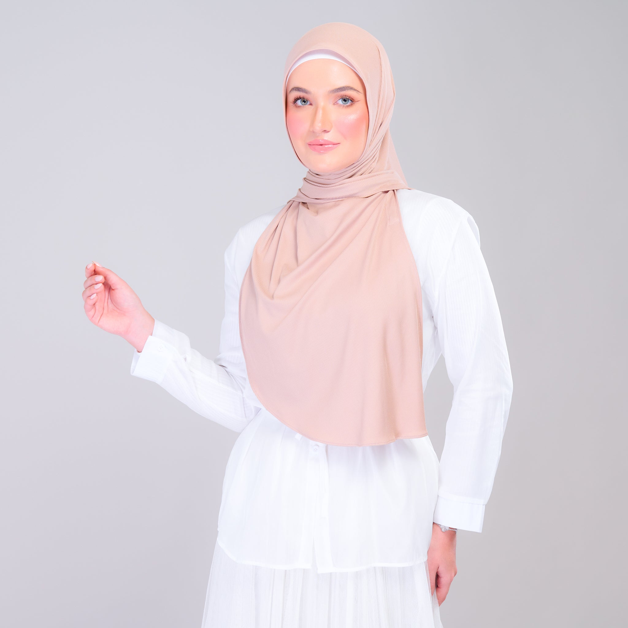 Instant Tag 'n Go Ribbed Jersey Butterfly - Khaki