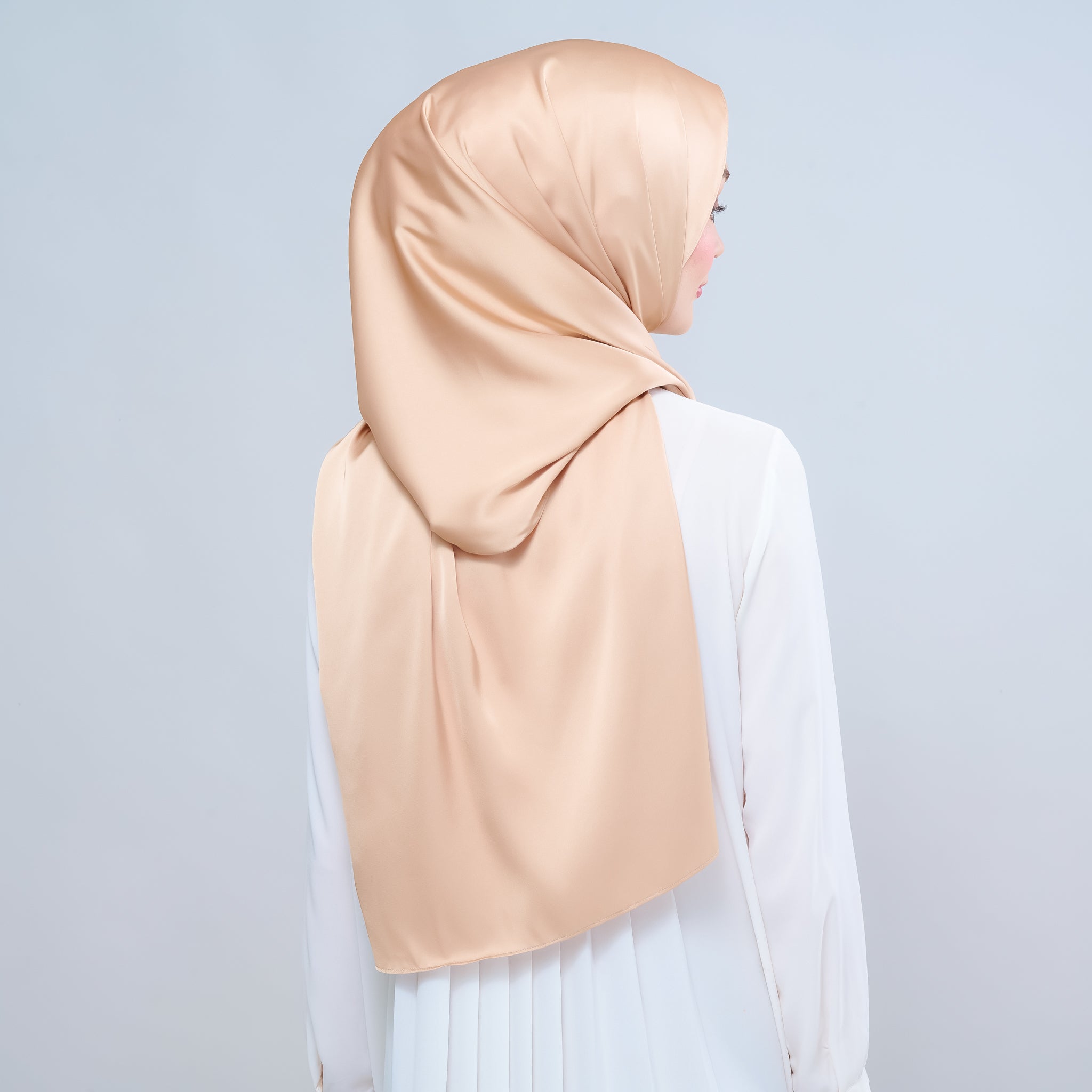 Instant Tag 'n Go Satin Silk Shawl - Gold