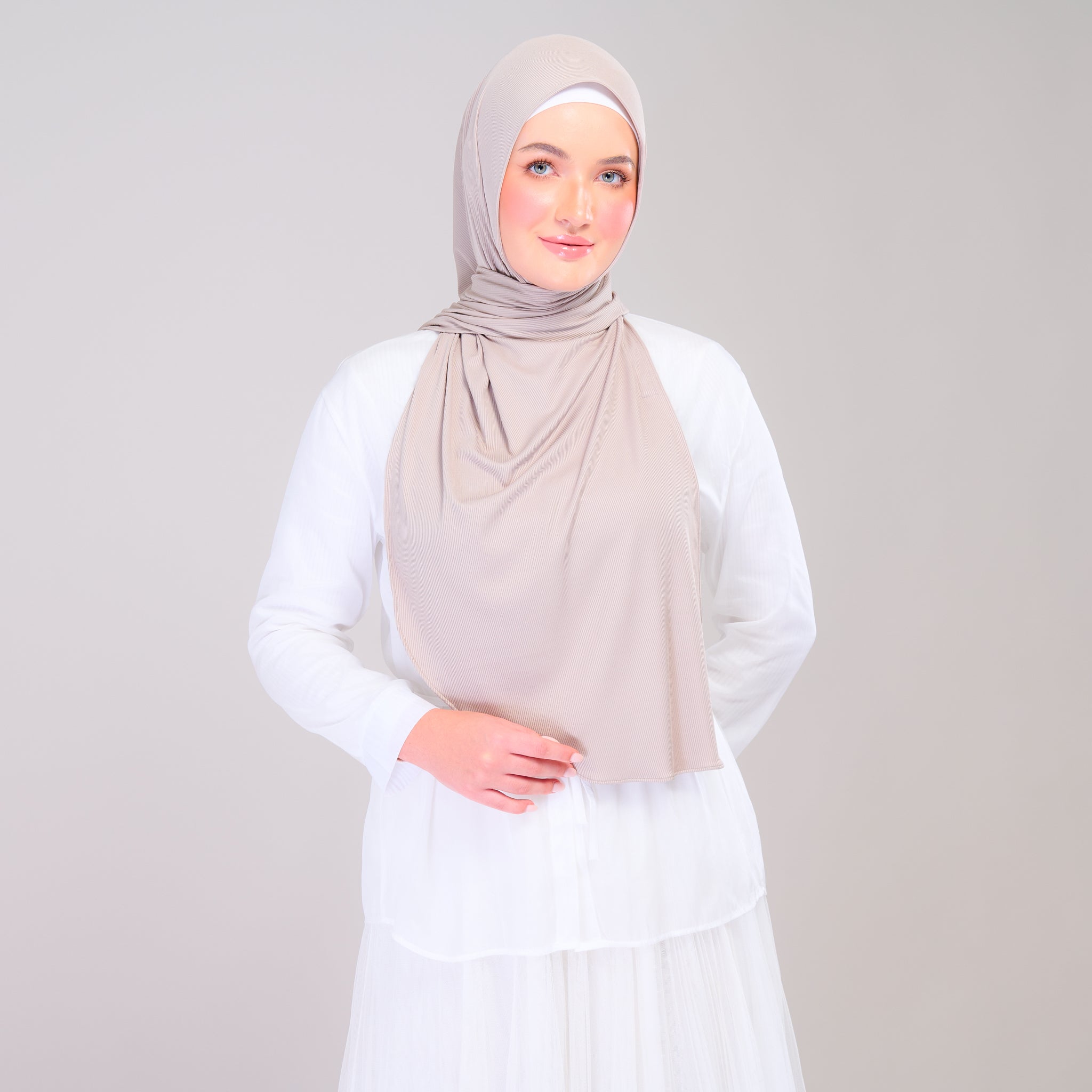 Instant Tag 'n Go Ribbed Jersey Butterfly - Natural Sand