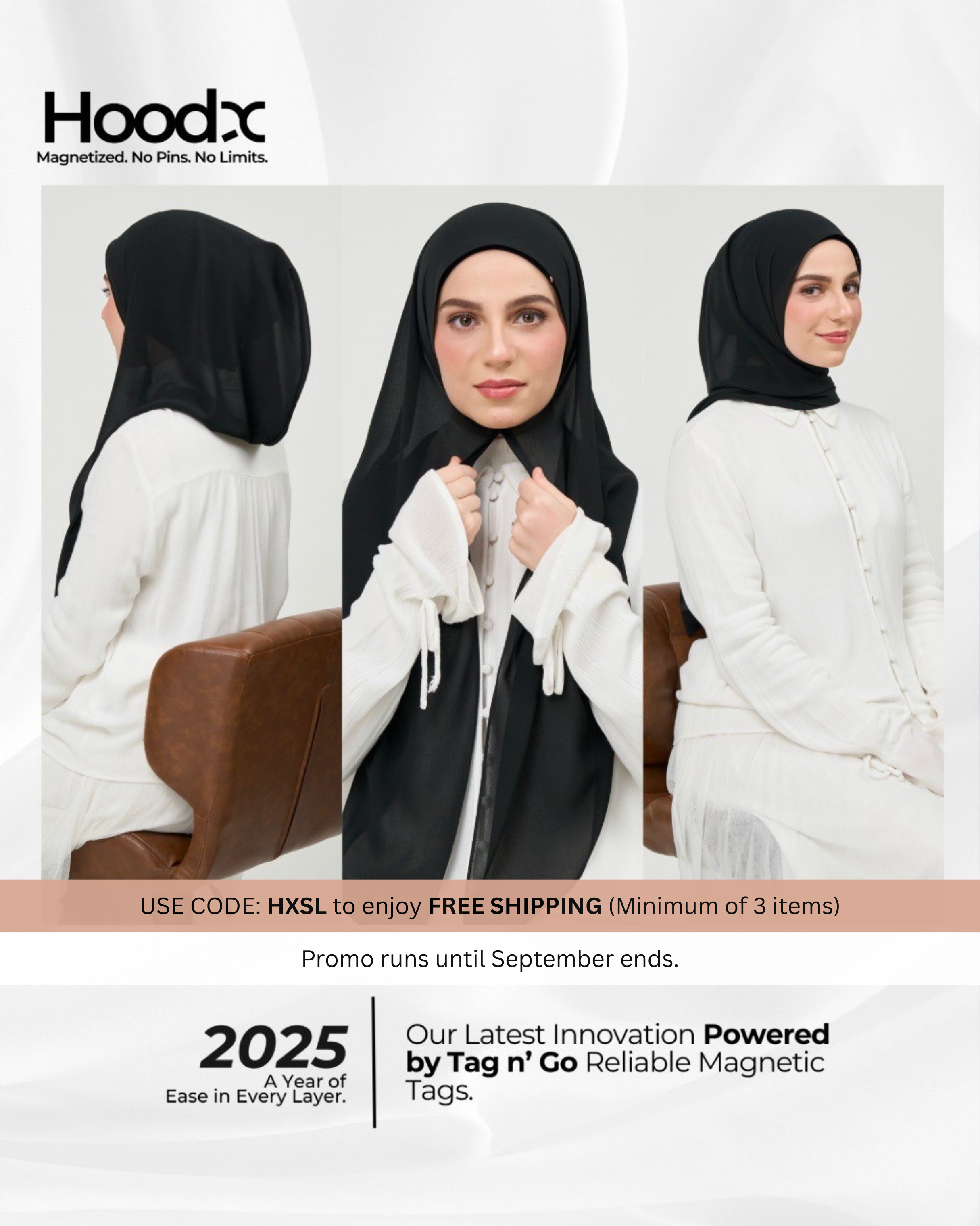 HoodX in Classic Black (trial)