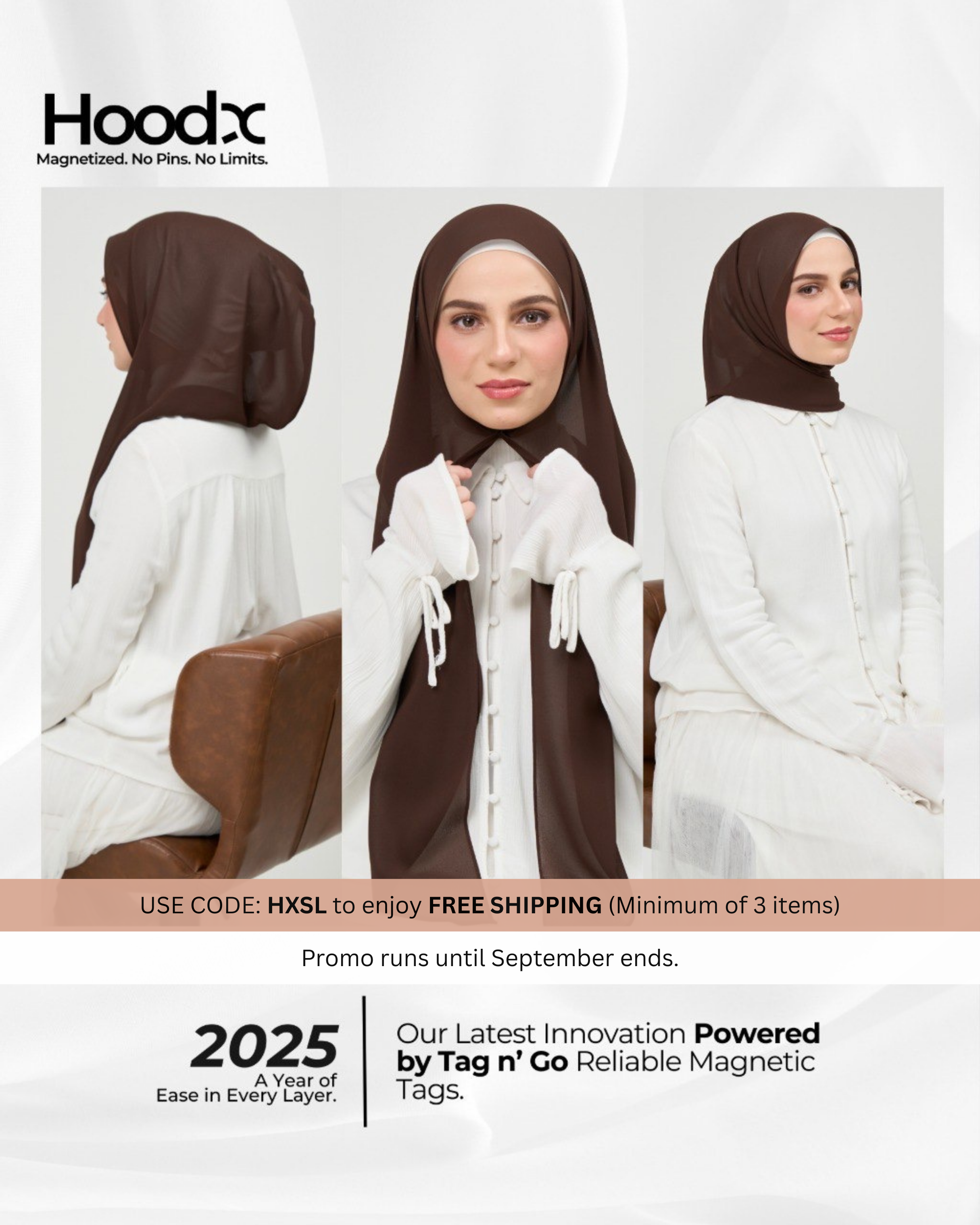 [★New] HoodX in Dark Brunnette