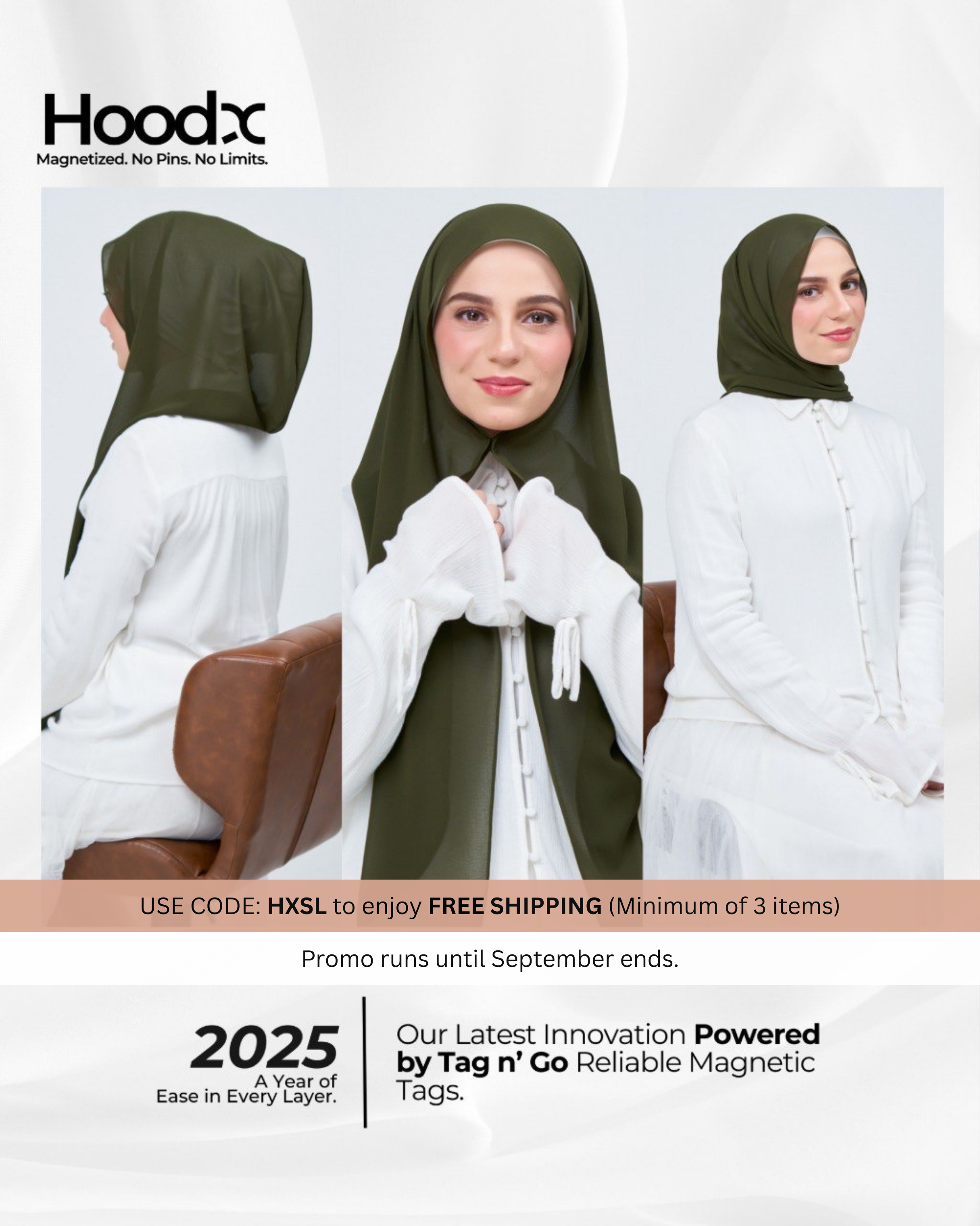 [★New] HoodX in Dark Olive