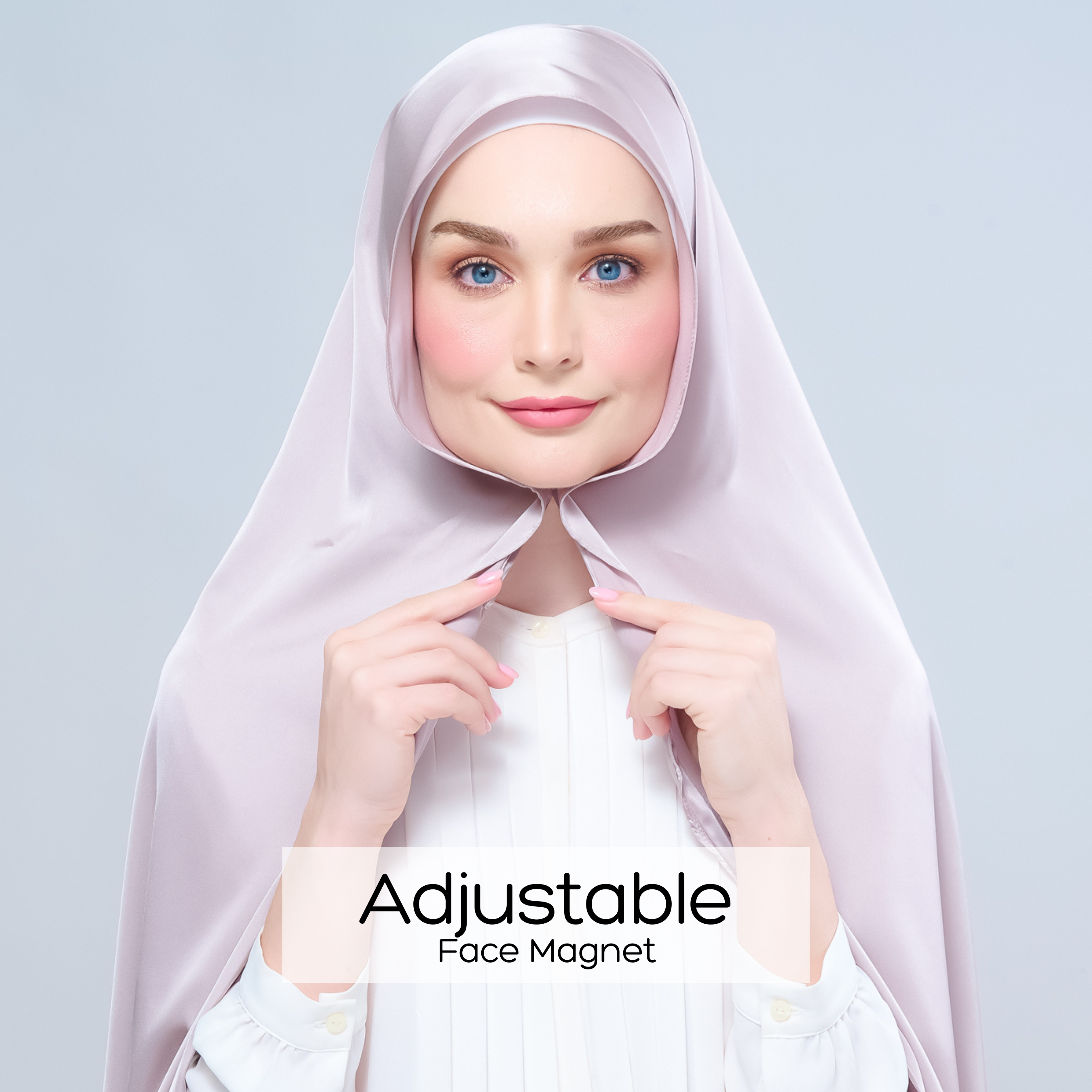 Instant Tag 'n Go Satin Silk Shawl - Cool Taupe