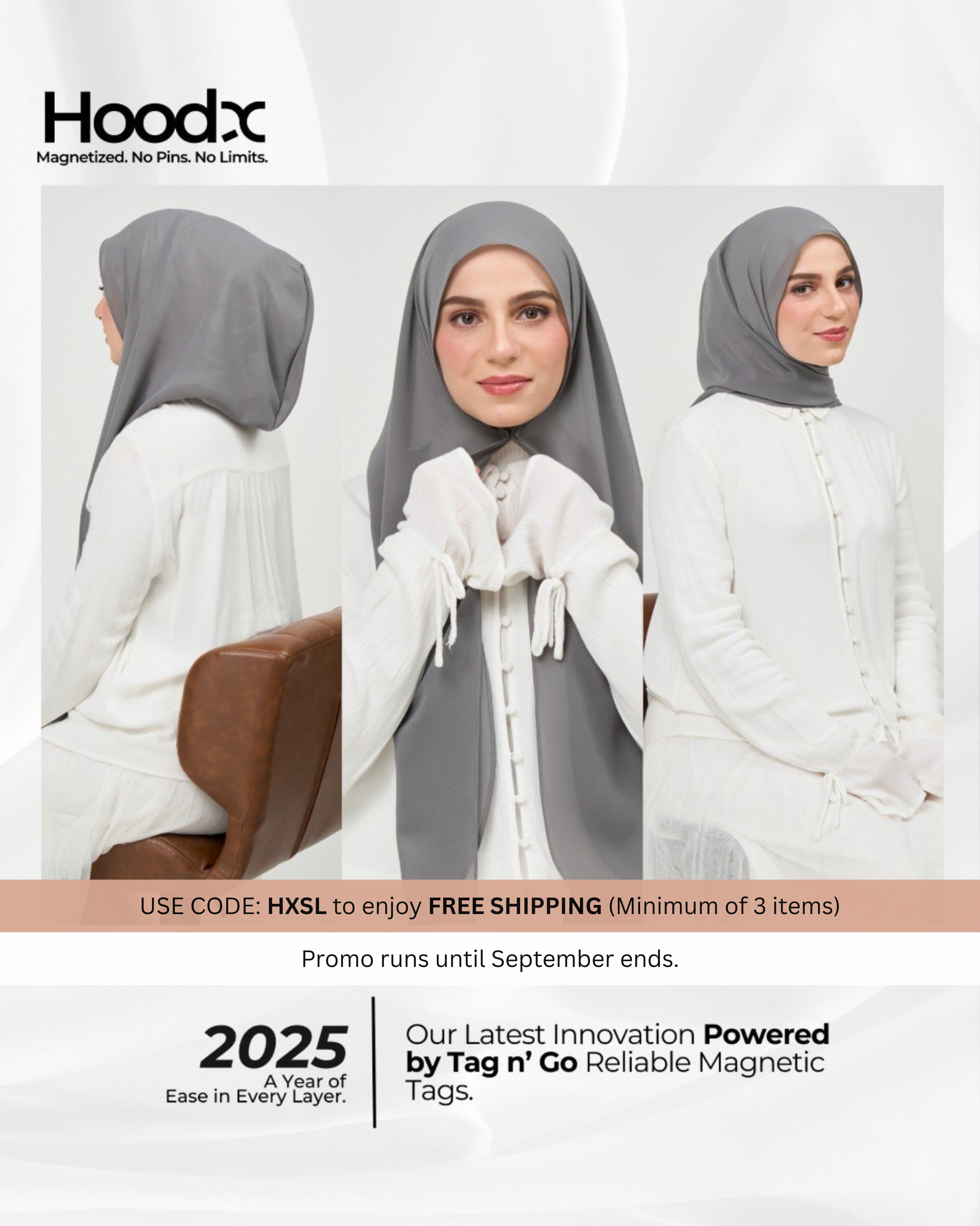 [★New] HoodX in Deep Grey