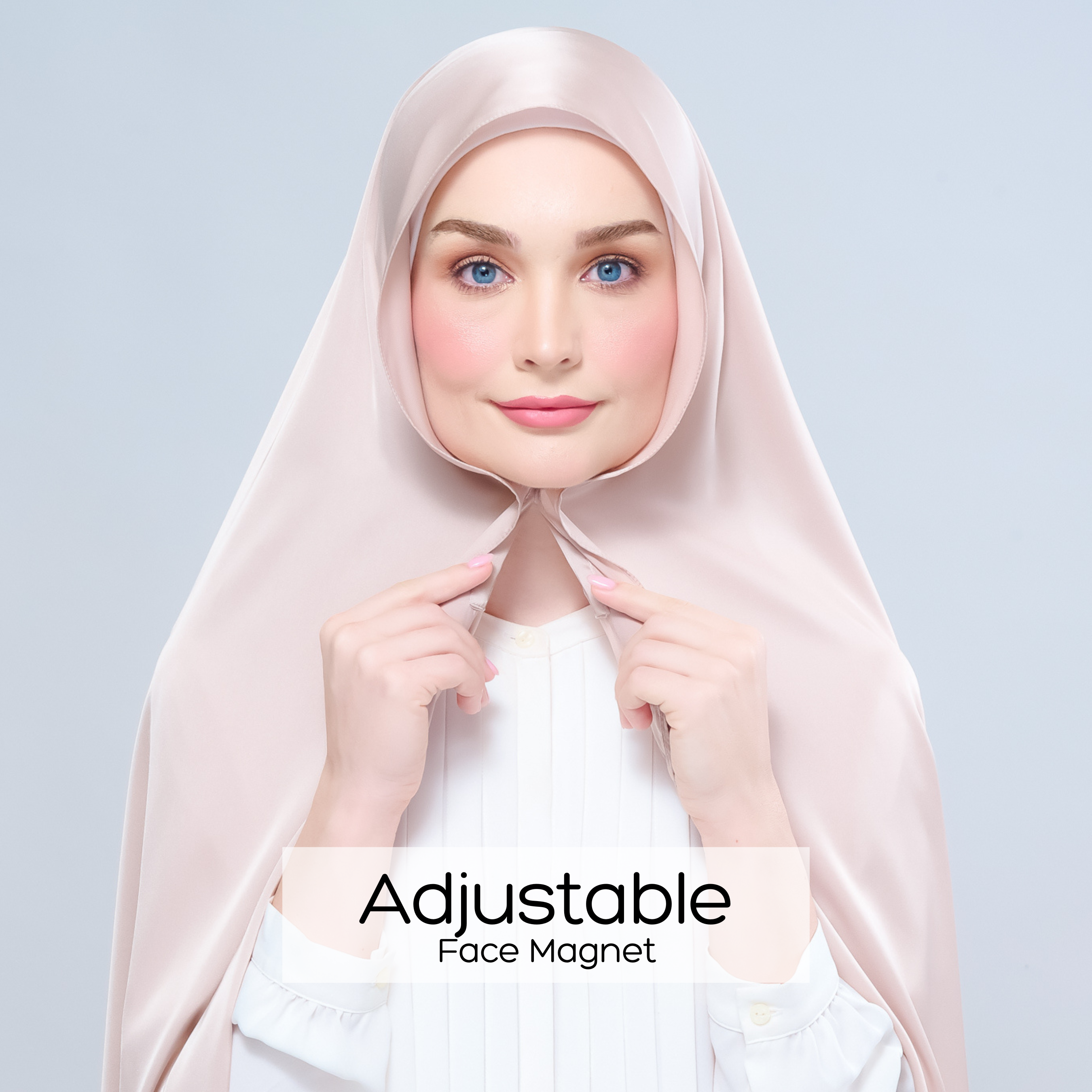 Instant Tag 'n Go Satin Silk Shawl - Linen Taupe