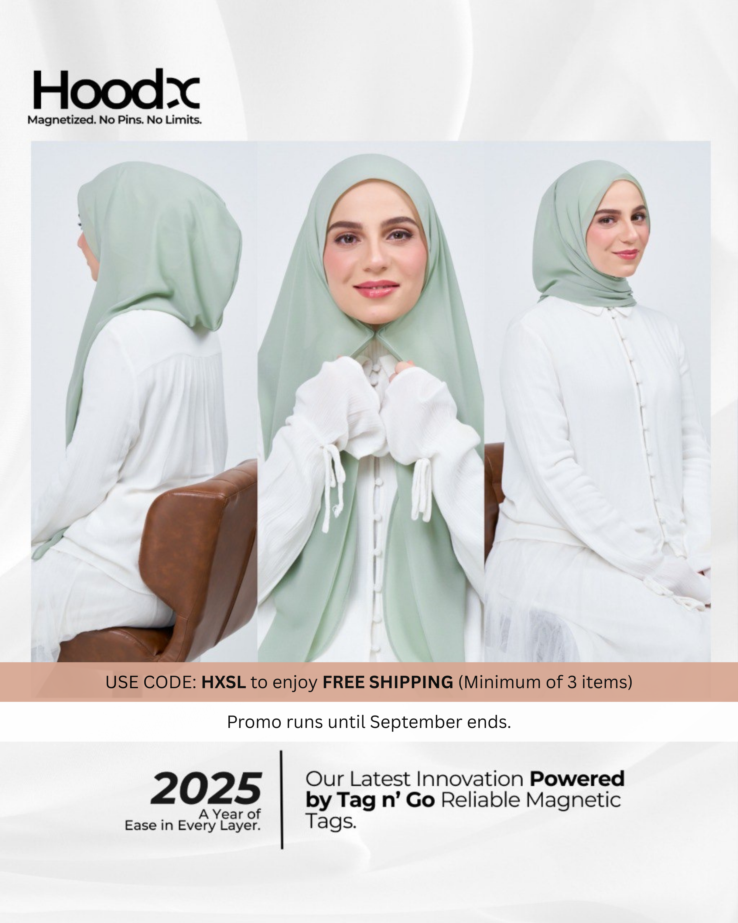 [★New] HoodX in Dusty Green
