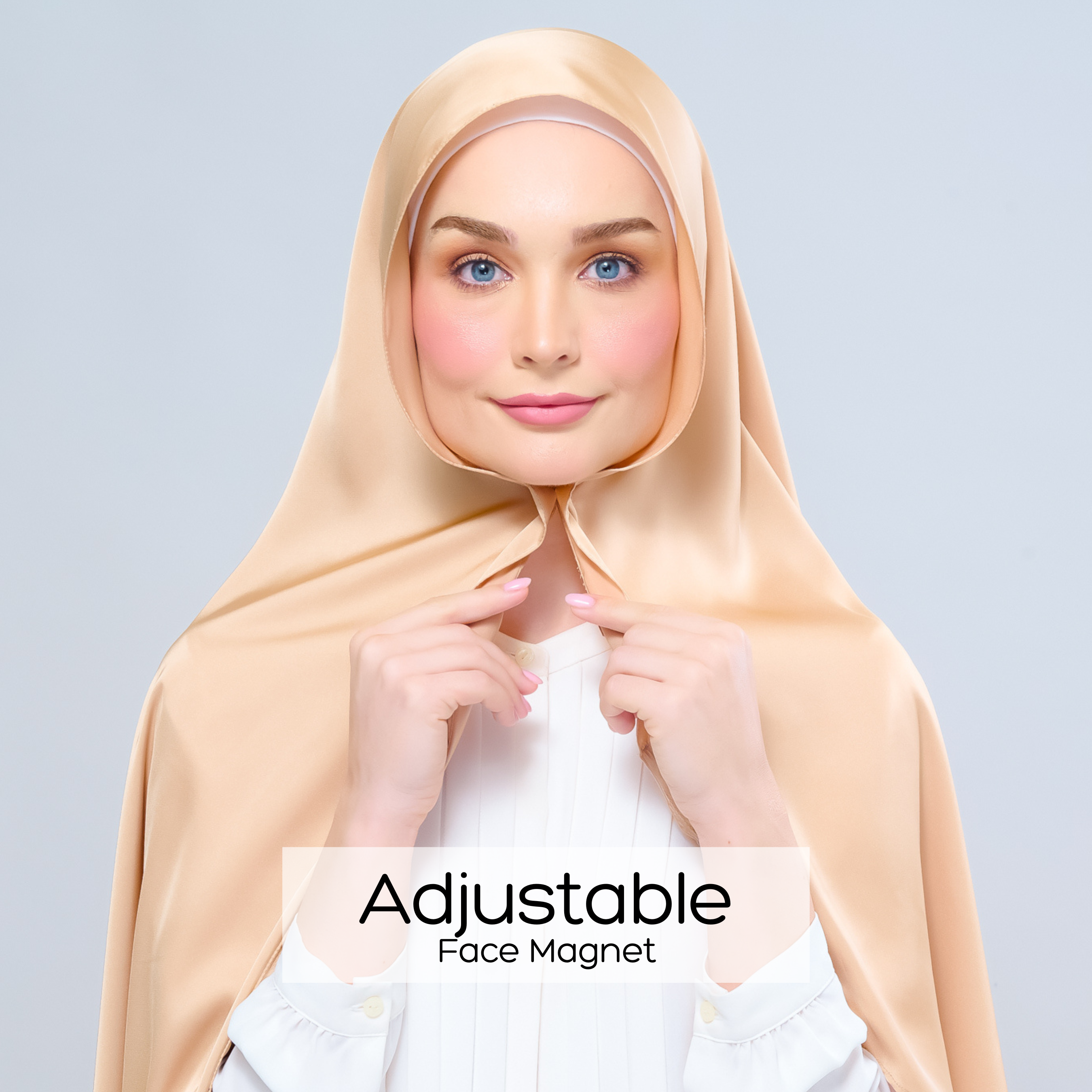 Instant Tag 'n Go Satin Silk Shawl - Gold