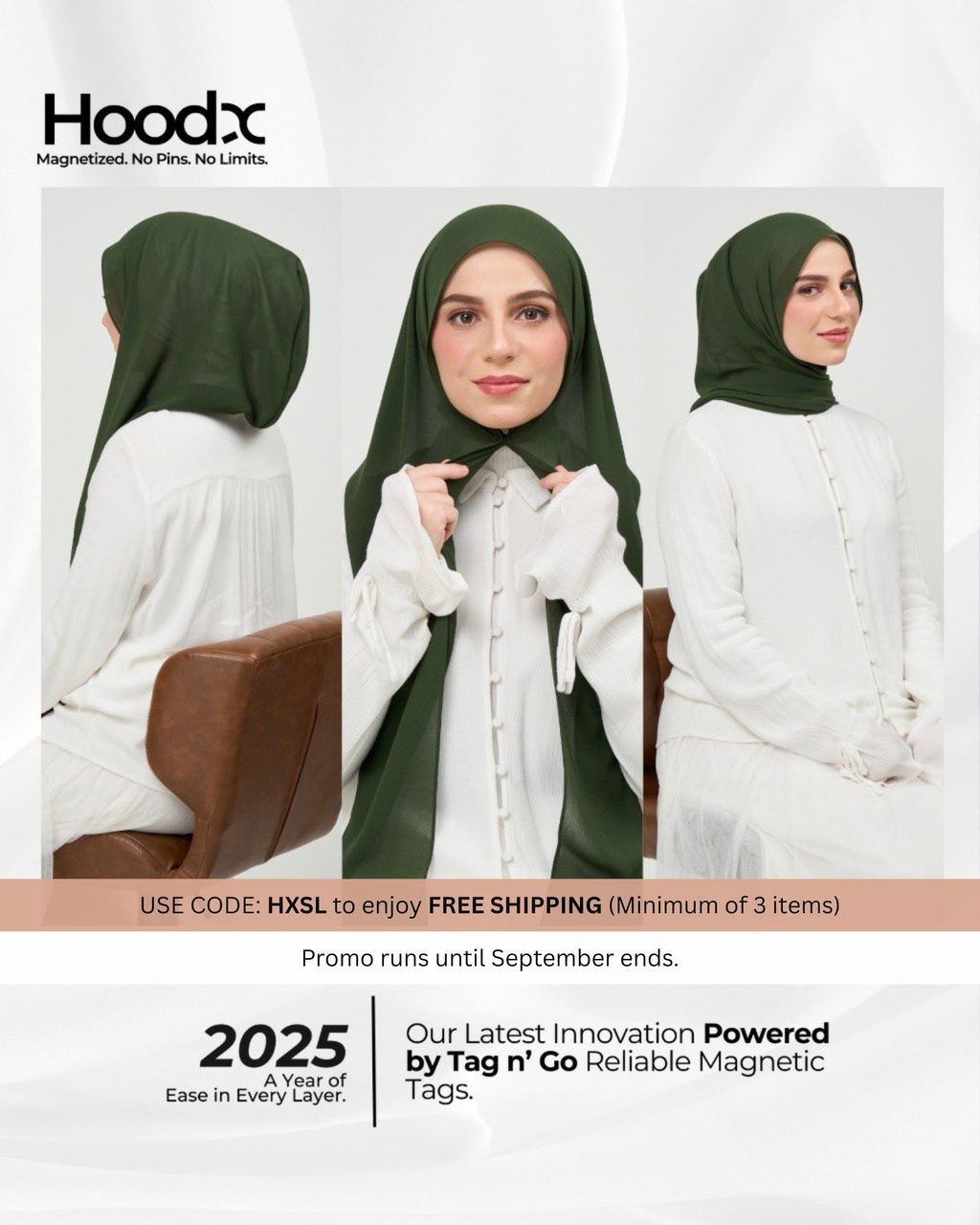 [★New] HoodX in Forest Green