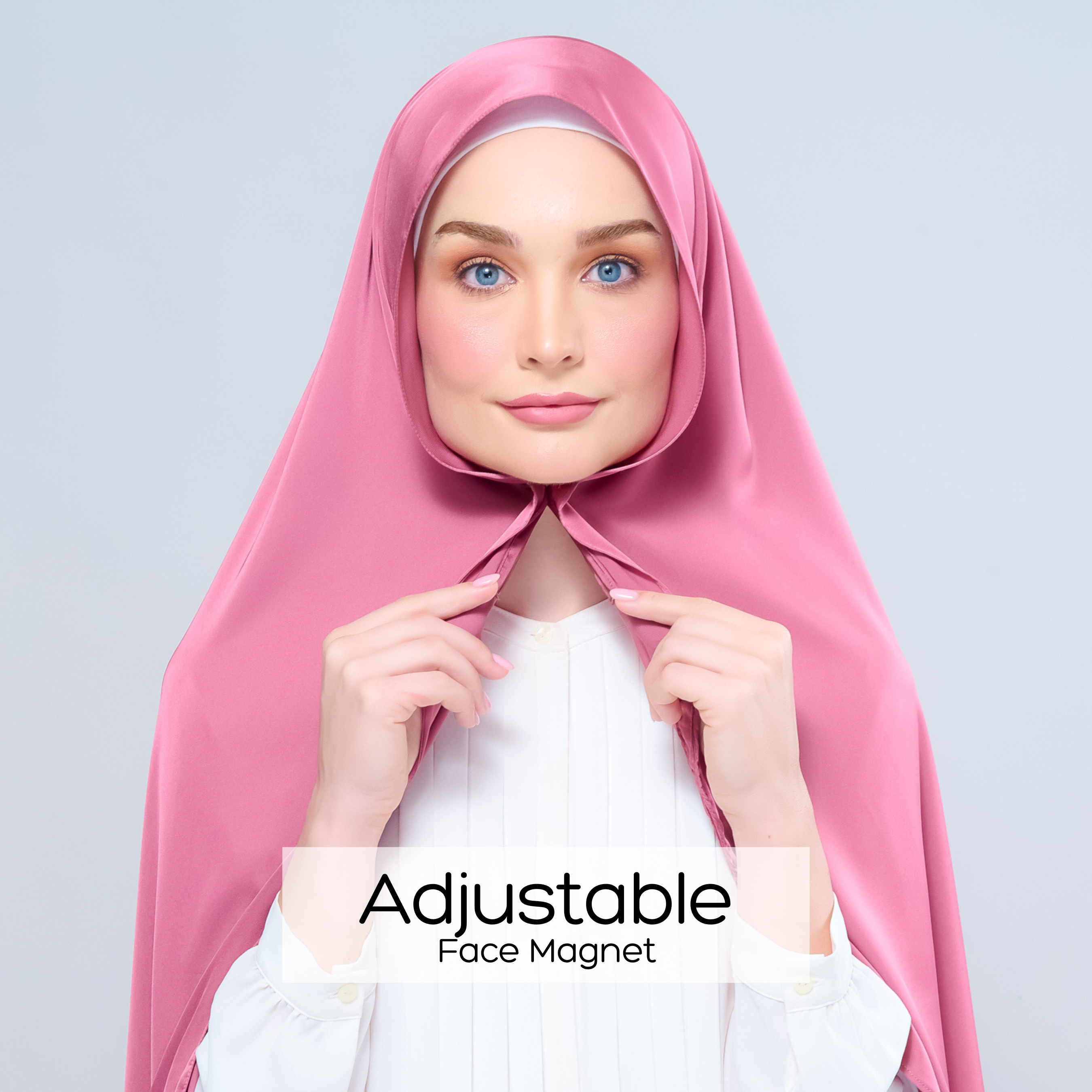 Instant Tag 'n Go Satin Silk Shawl - Sorbet