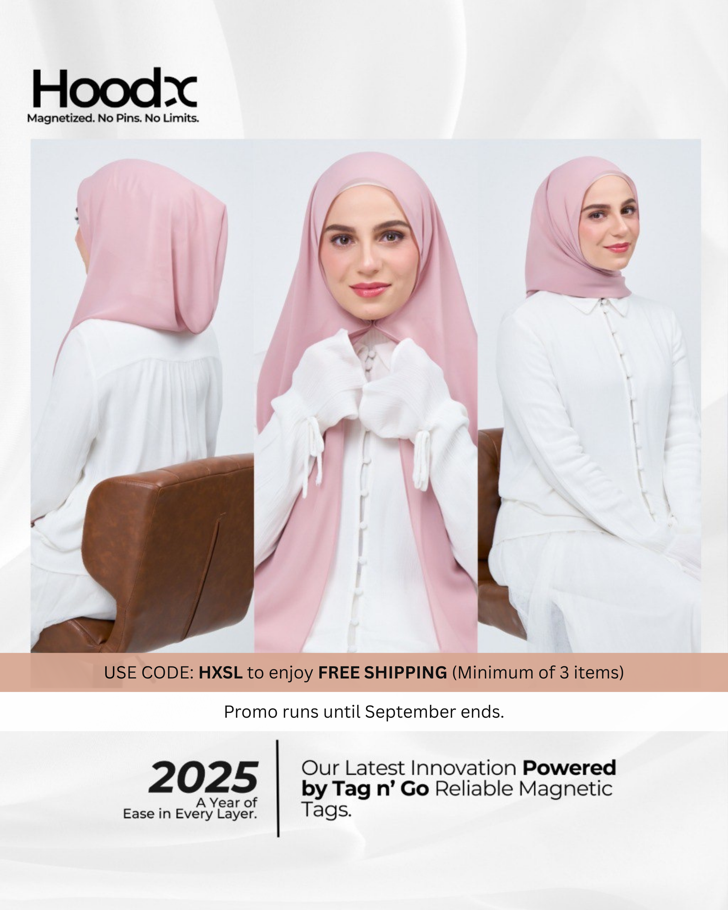 [★New] HoodX in Rose