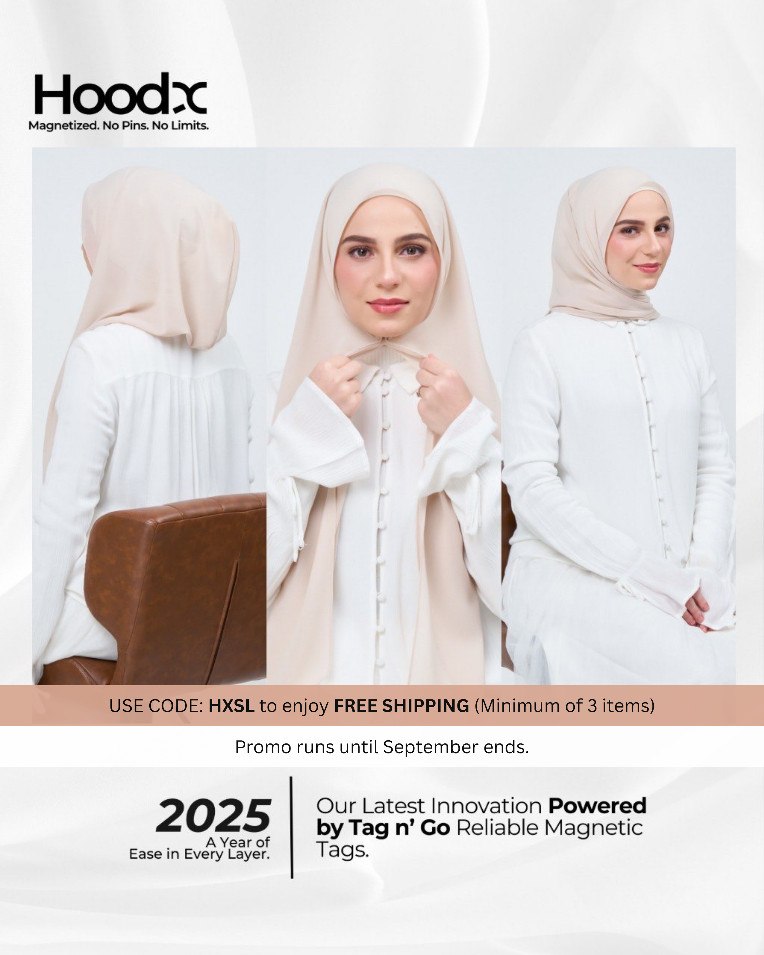 [★New] HoodX in Light Sand