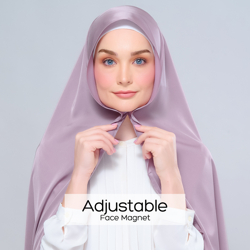 Instant Tag 'n Go Satin Silk Shawl - Thistle