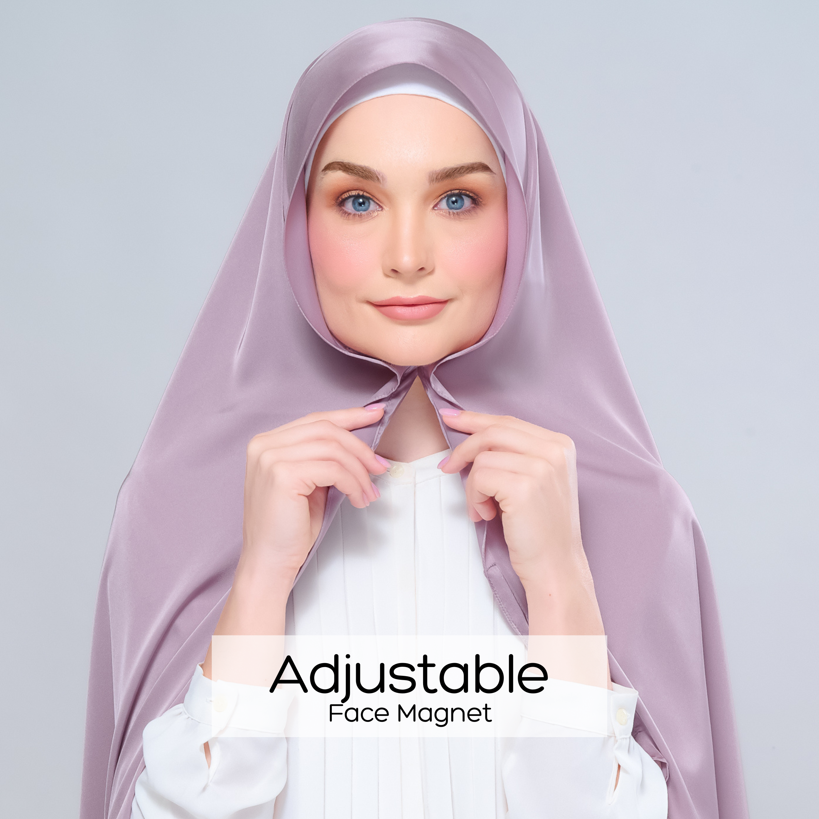 Instant Tag 'n Go Satin Silk Shawl - Thistle