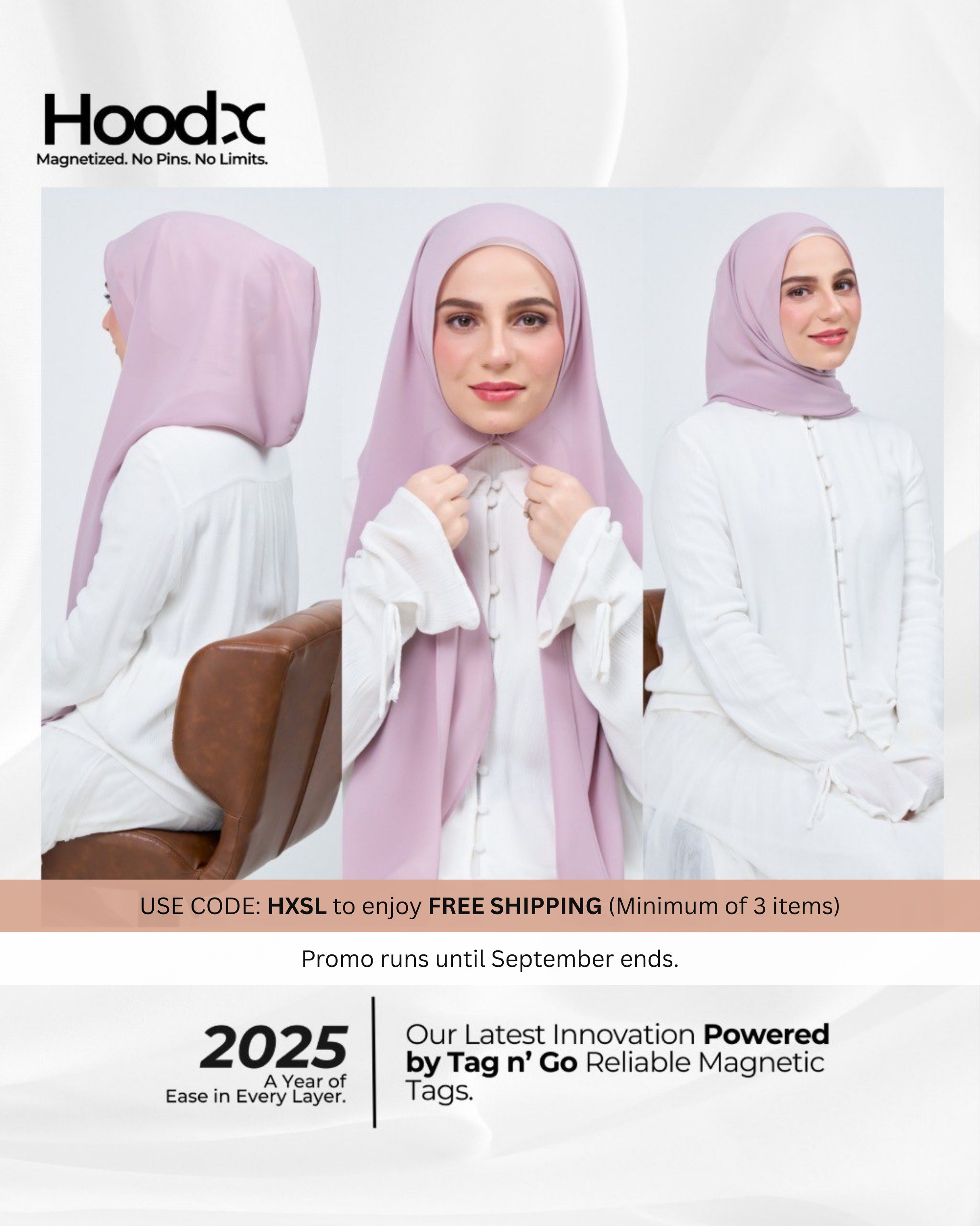 [★New] HoodX in Nude Plum