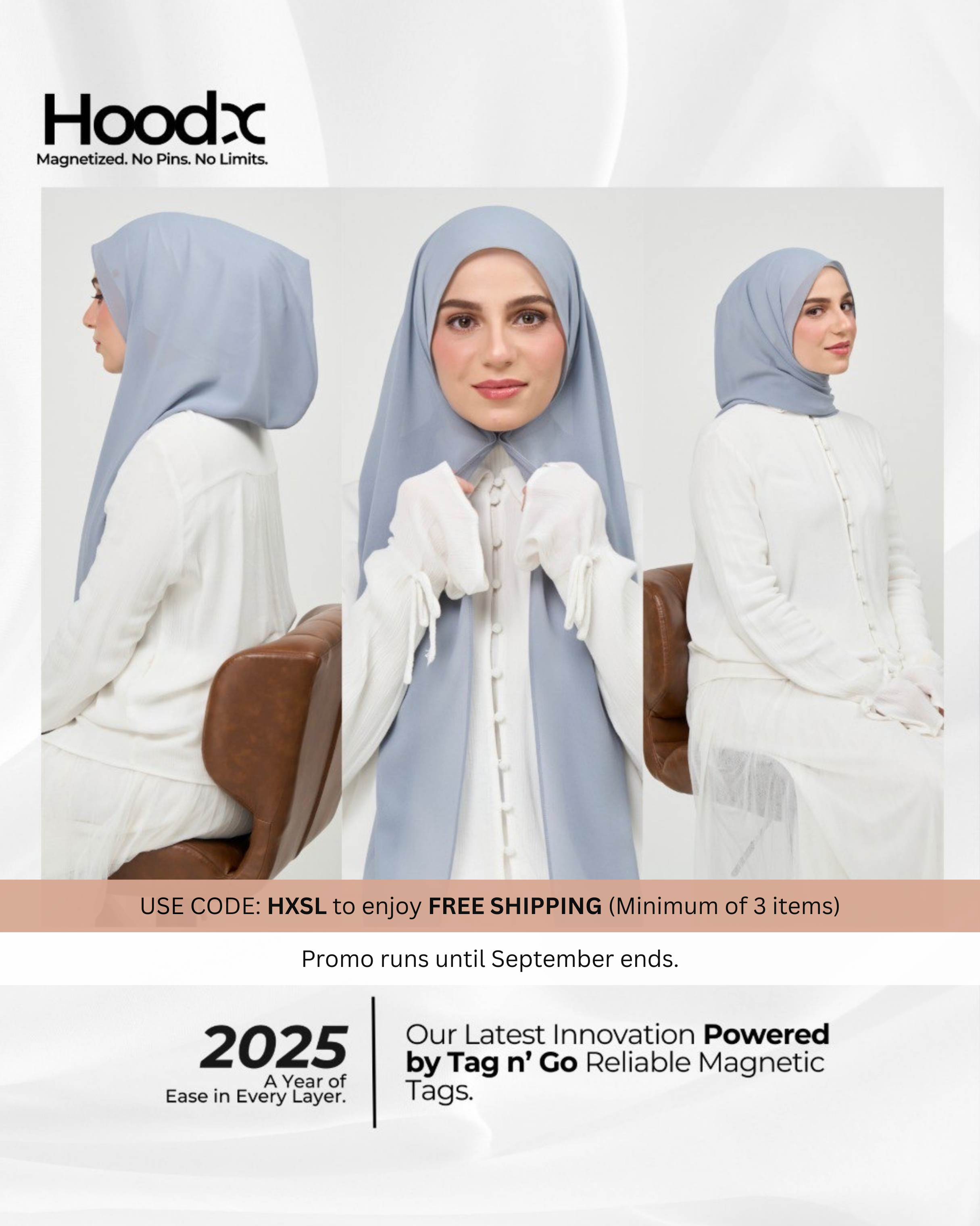 [★New] HoodX in Slate Blue