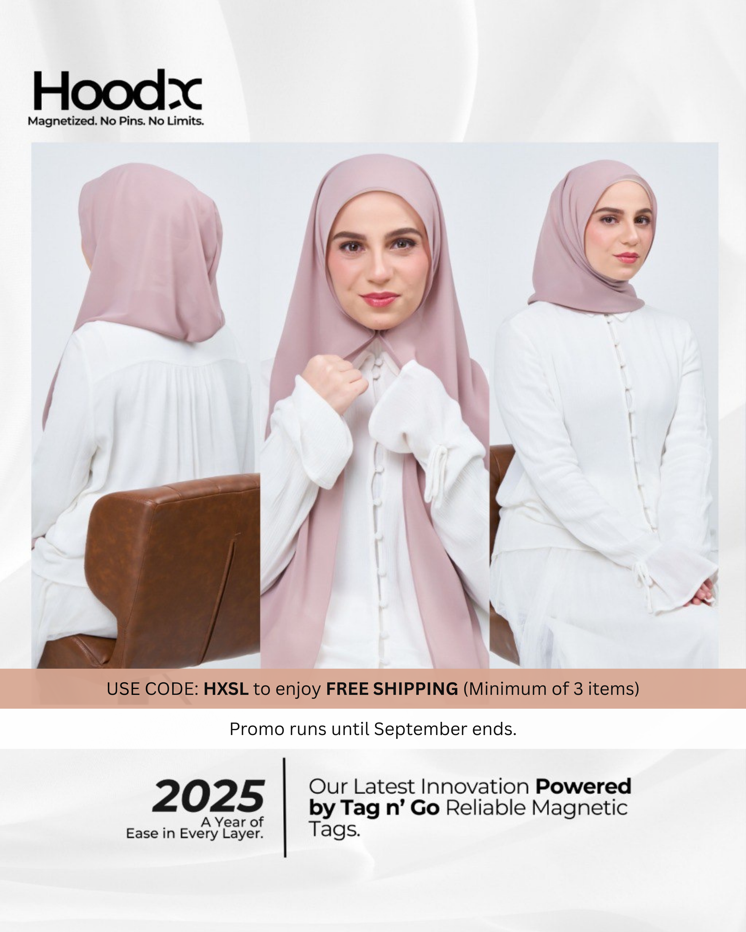 [★New] HoodX in Ash