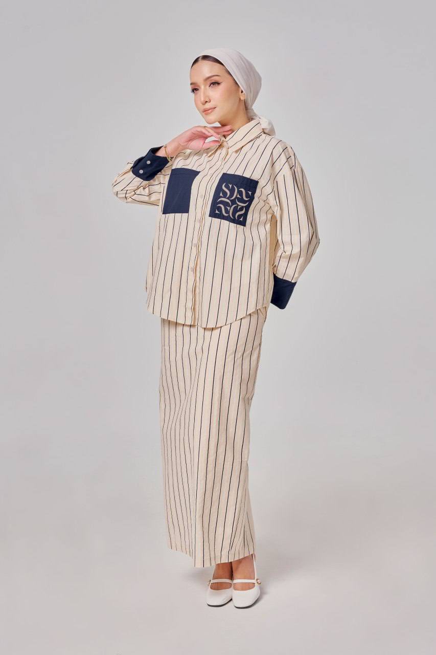 She Dazzle | Madeline Set in Wheat Brown