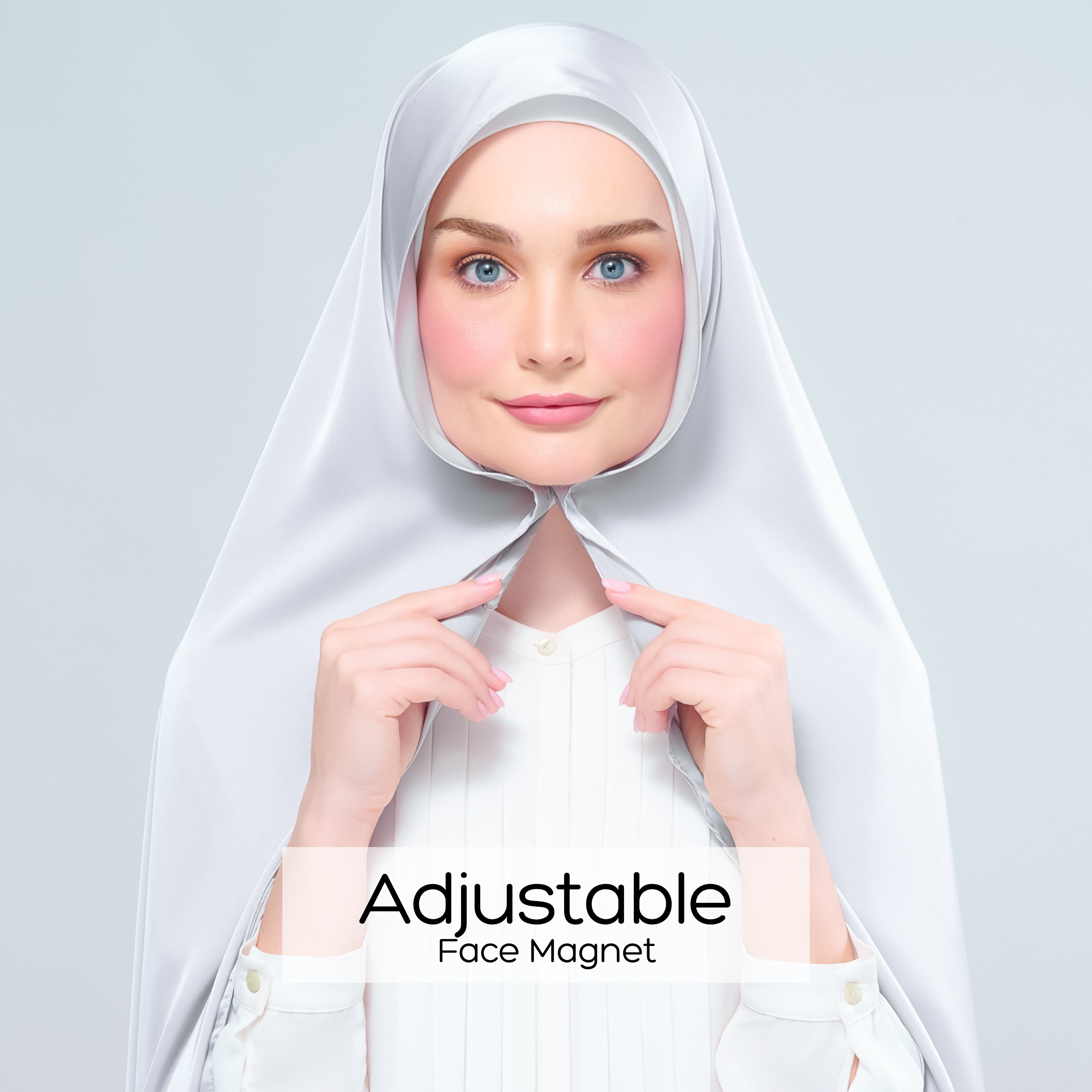 Instant Tag 'n Go Satin Silk Shawl - Silver