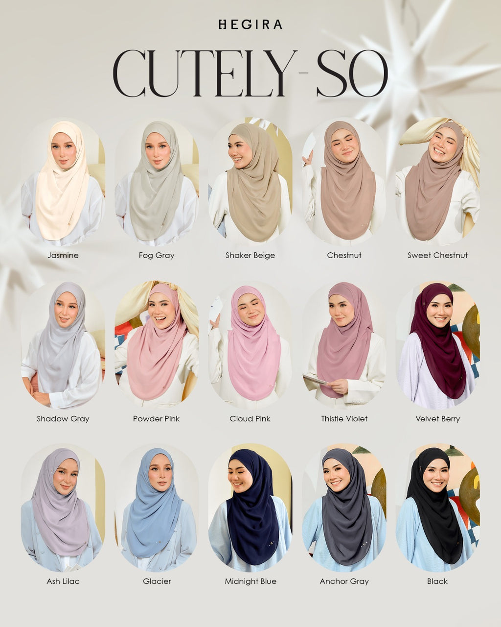 Cutely-So in Anchor Gray