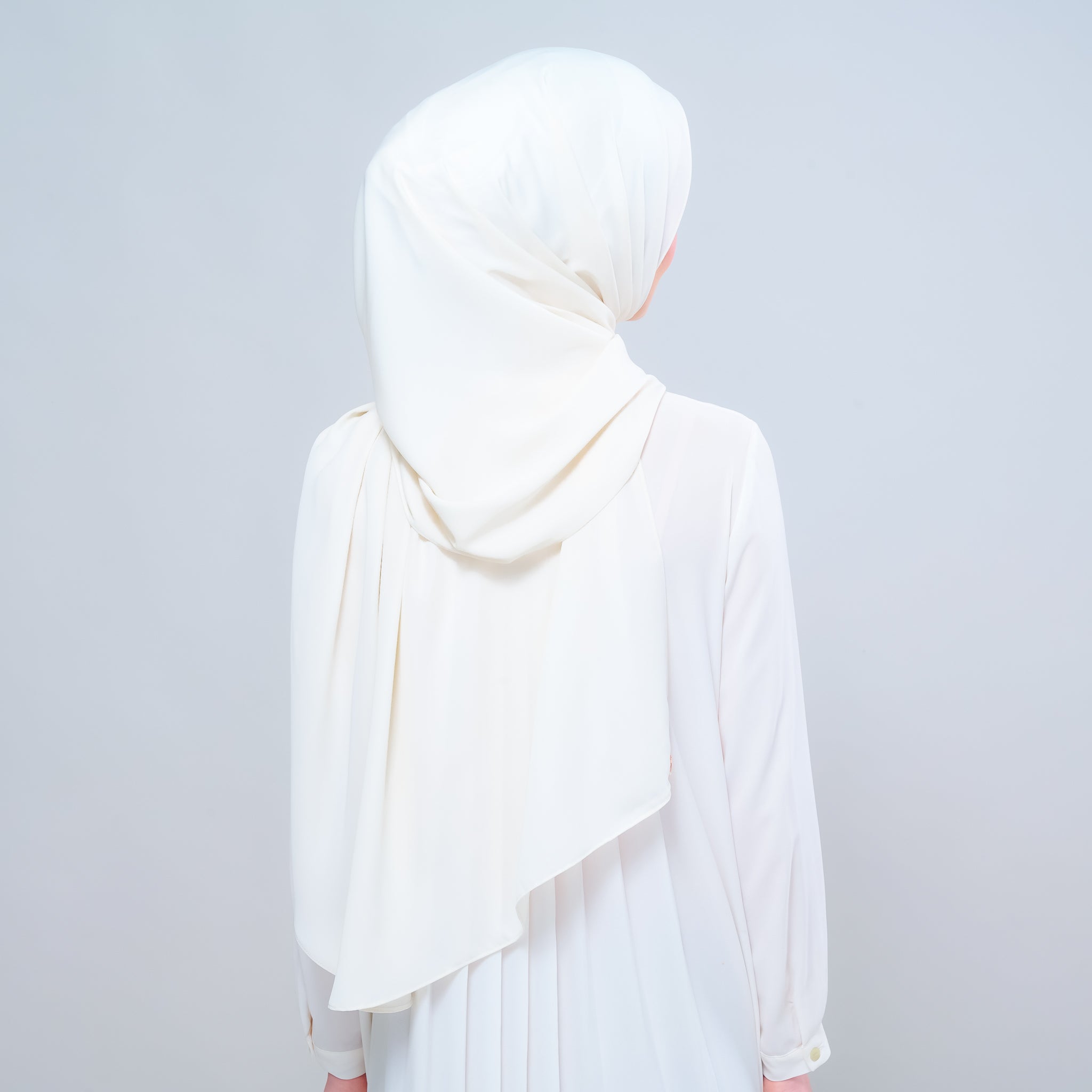 Instant Tag 'n Go Chiffon Silk Shawl - Buttercream