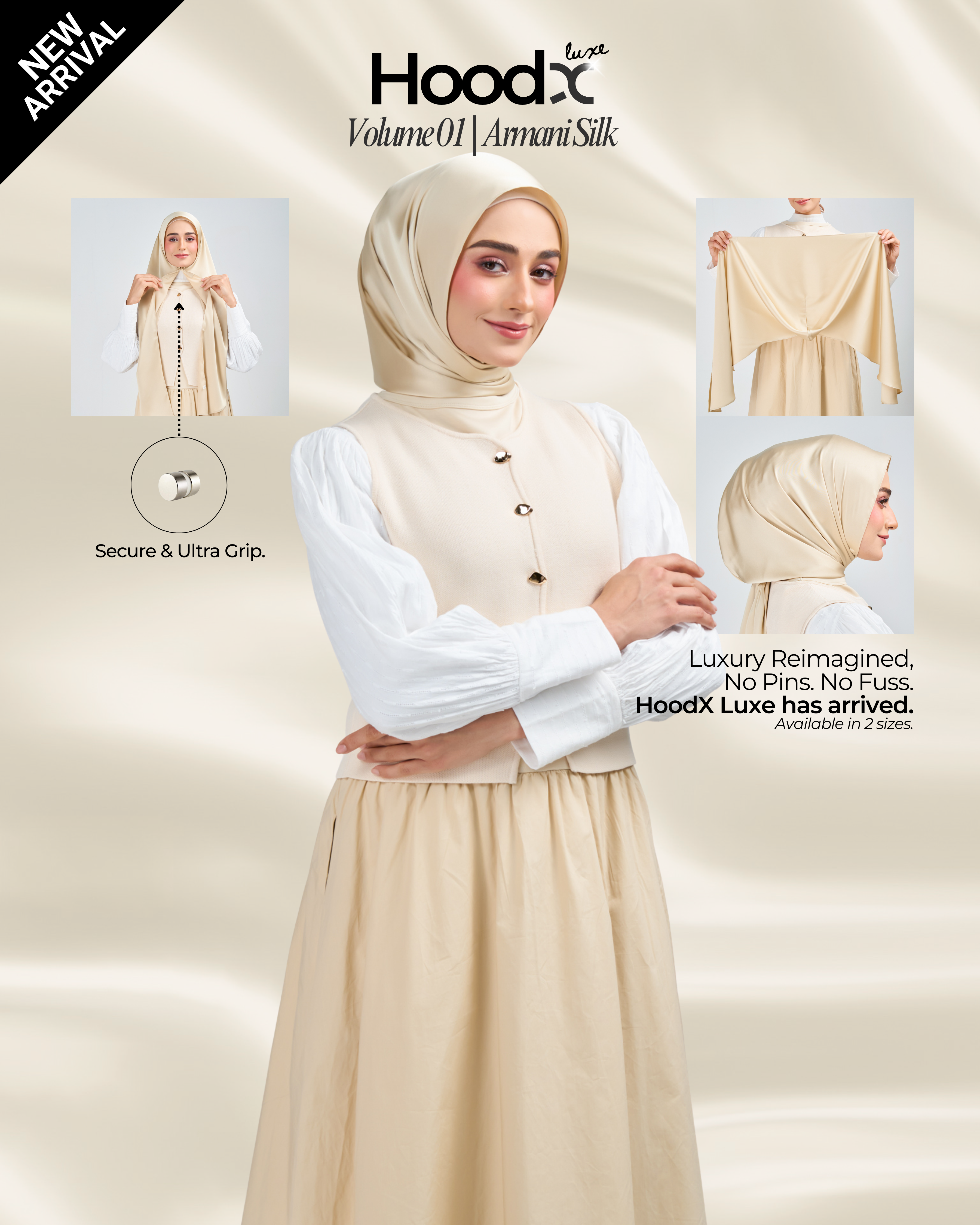 [★New] HoodX Luxe in Cashmere