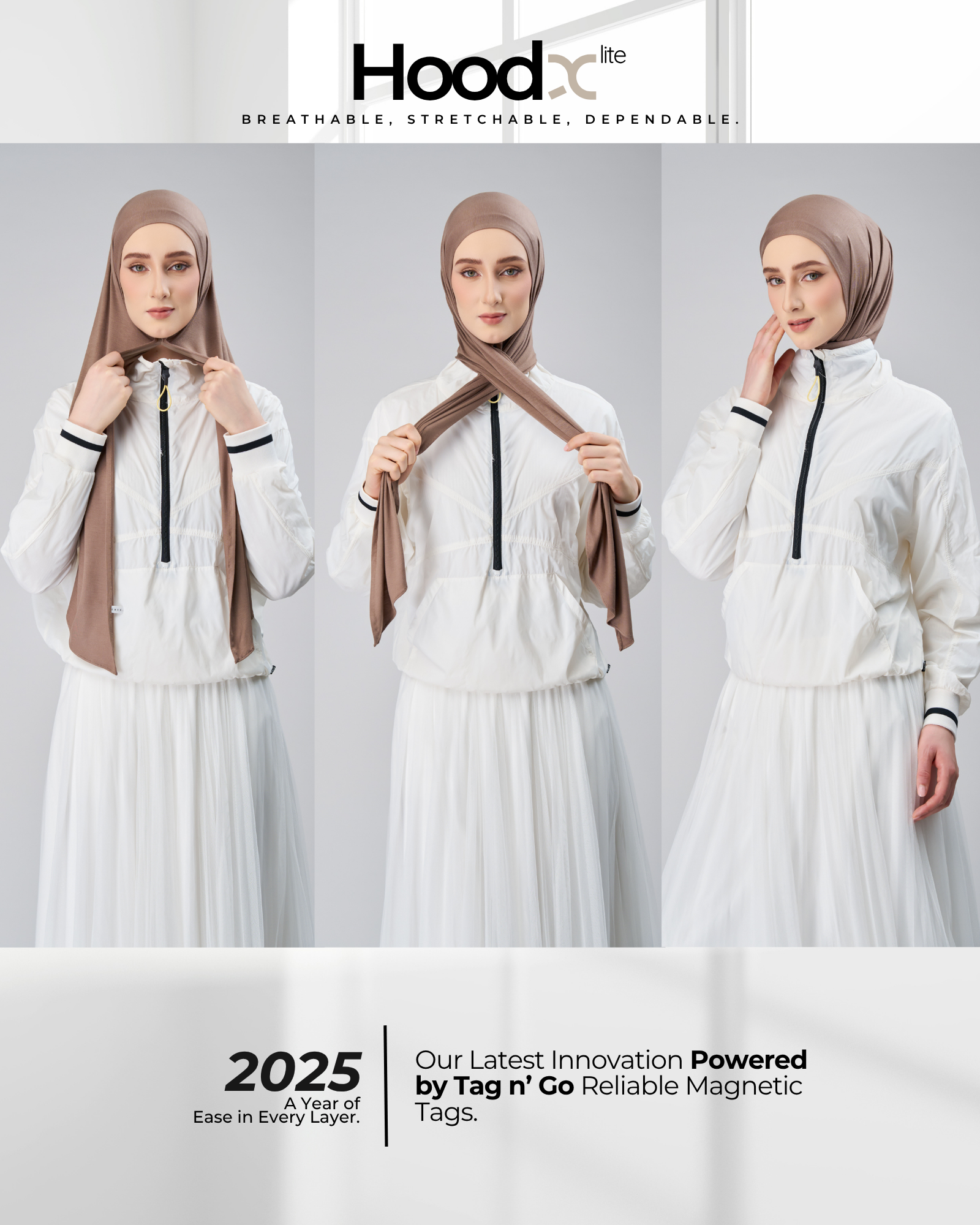 HoodX Lite in Deep Coffee