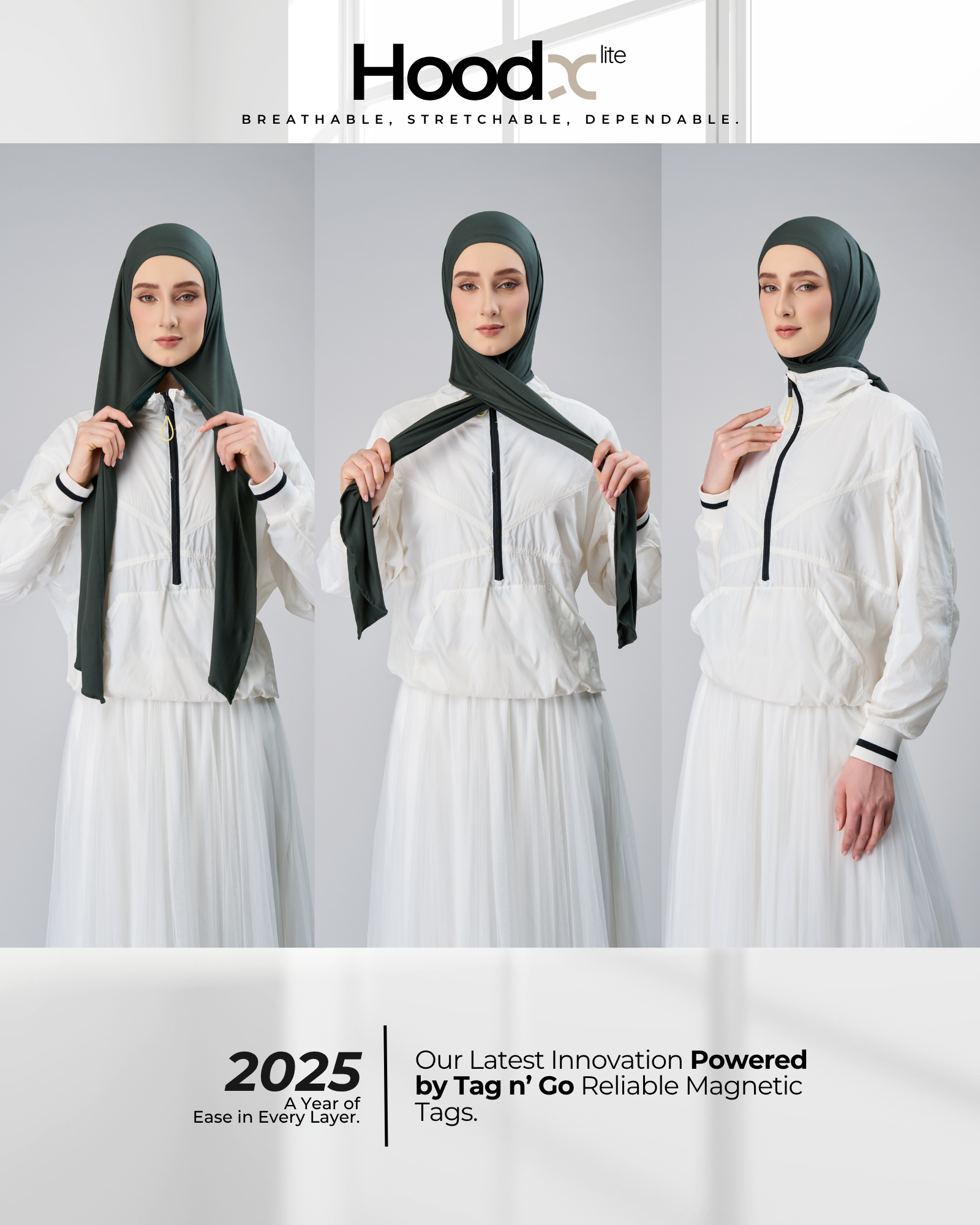 HoodX Lite in Forest Green