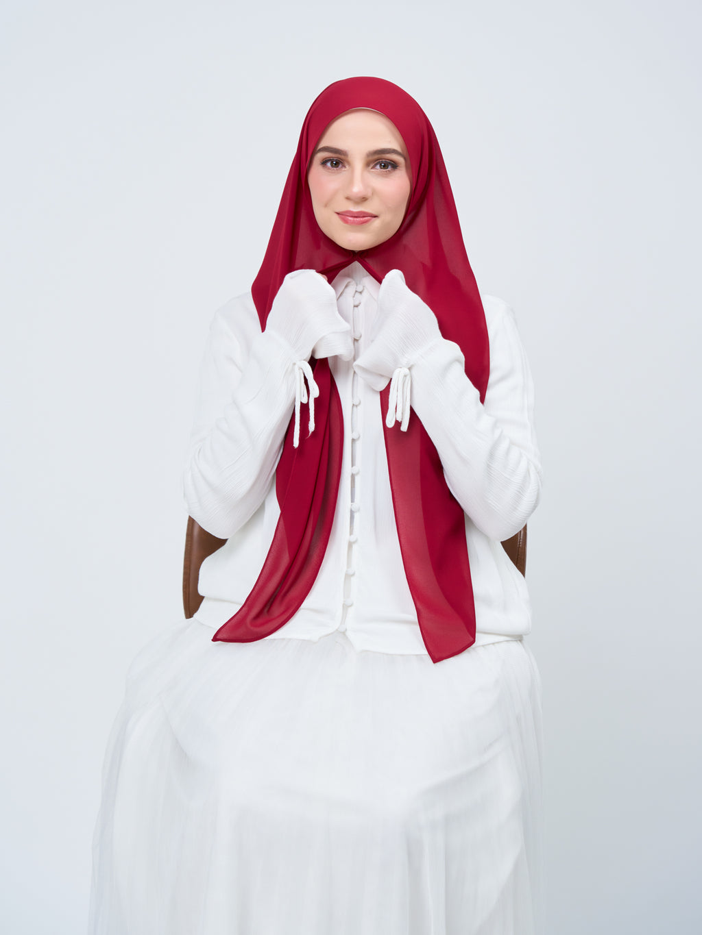 [★New] HoodX in Maroon Red