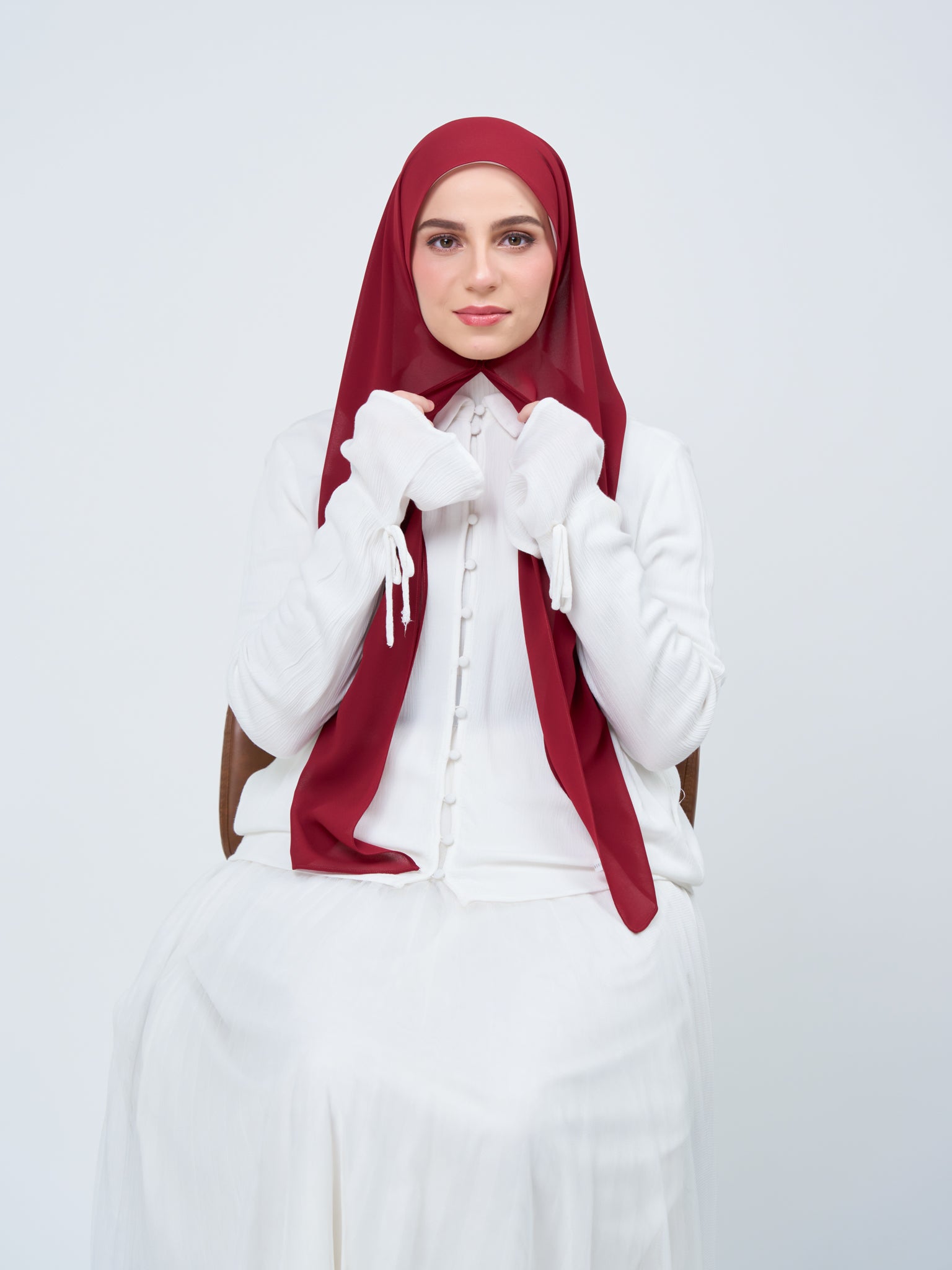 [★New] HoodX in Merlot Red