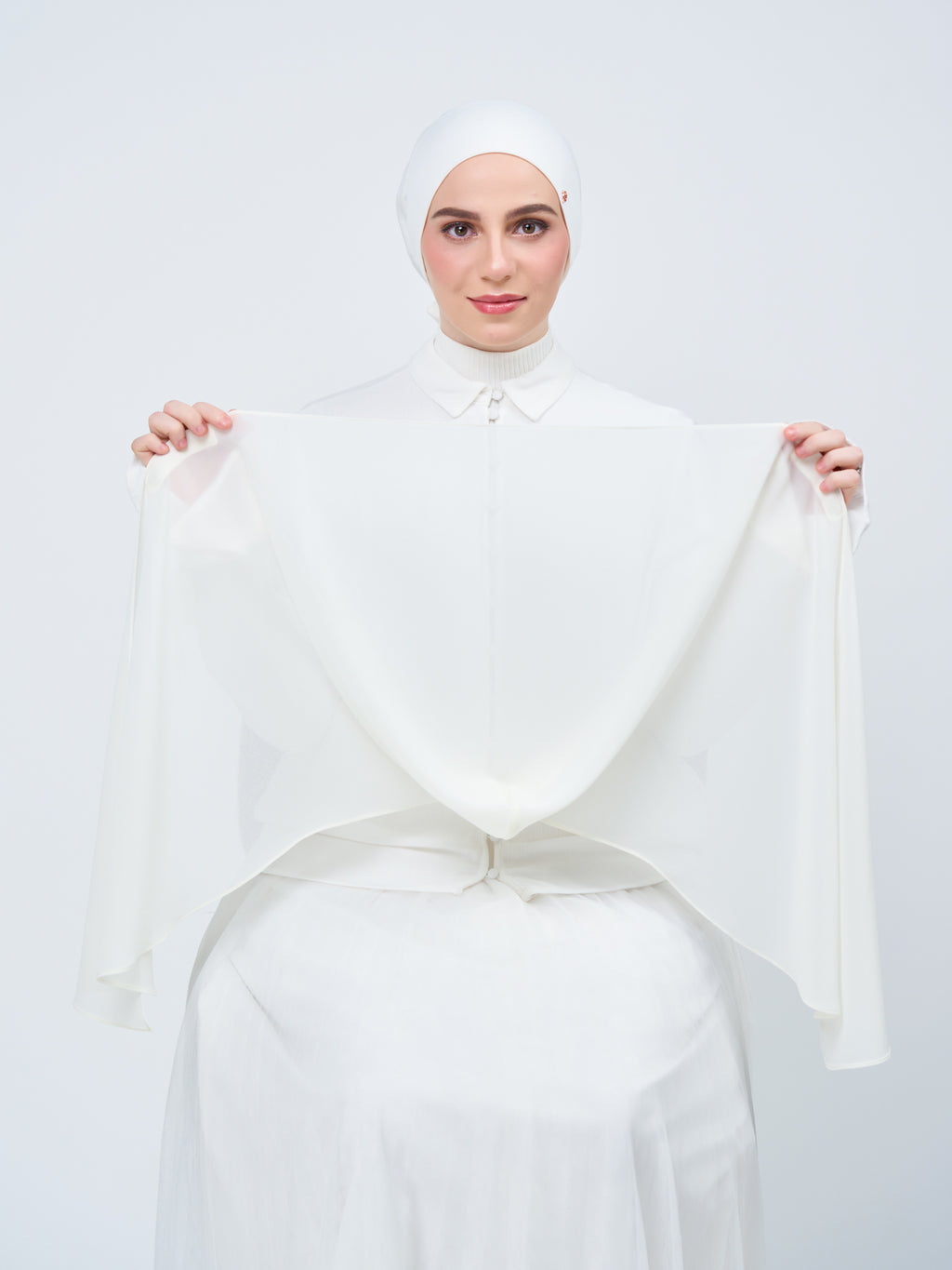 [★New] HoodX in Ivory White