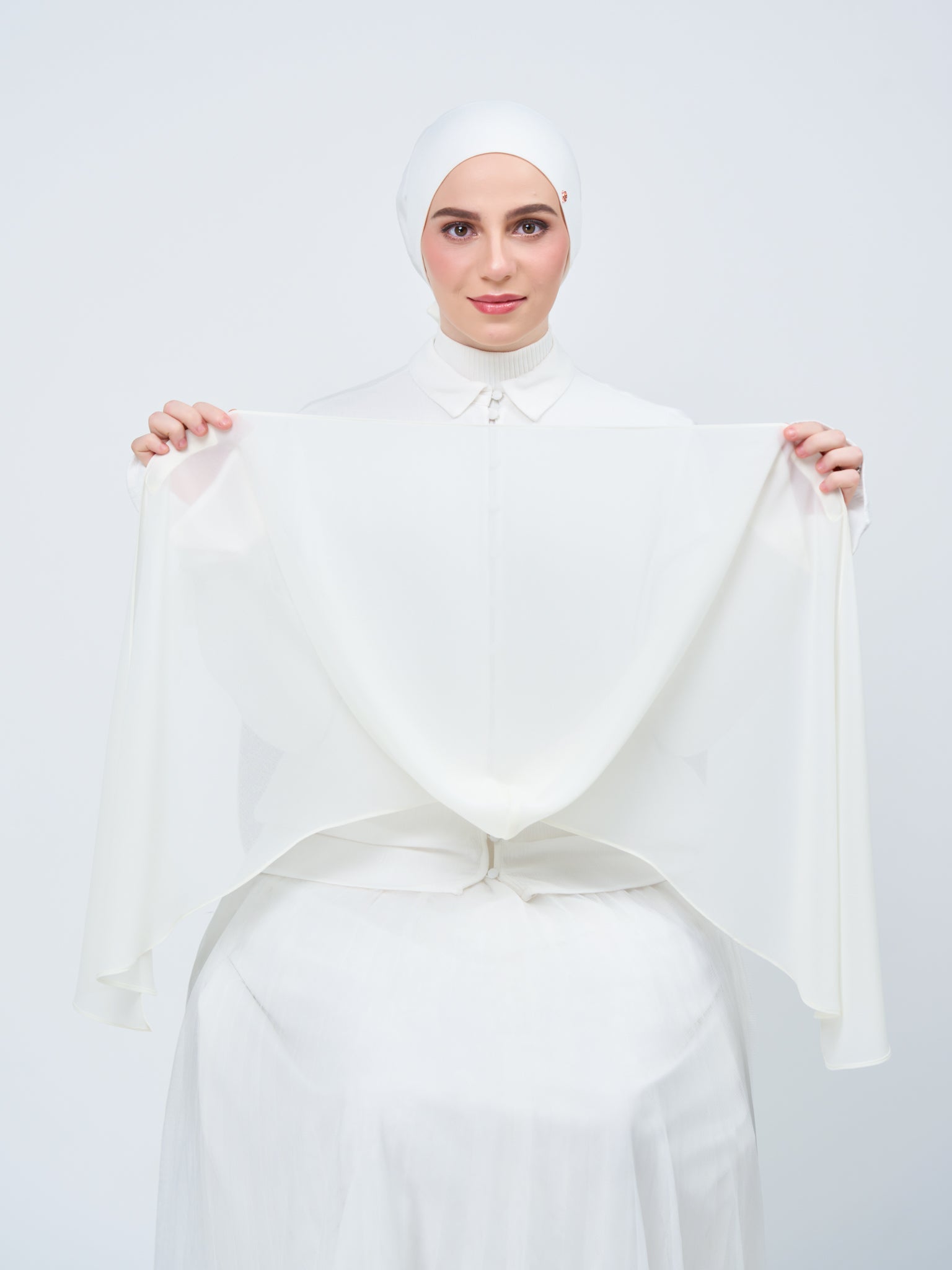 [★New] HoodX in Ivory White