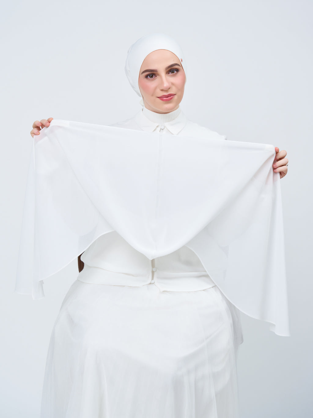 [★New] HoodX in Bridal White