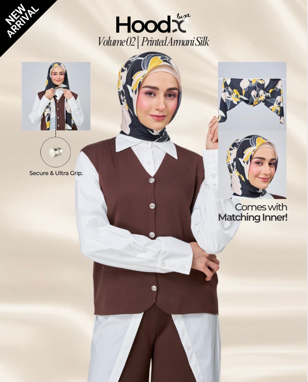 [★New] HoodX Printed Set in Twilight
