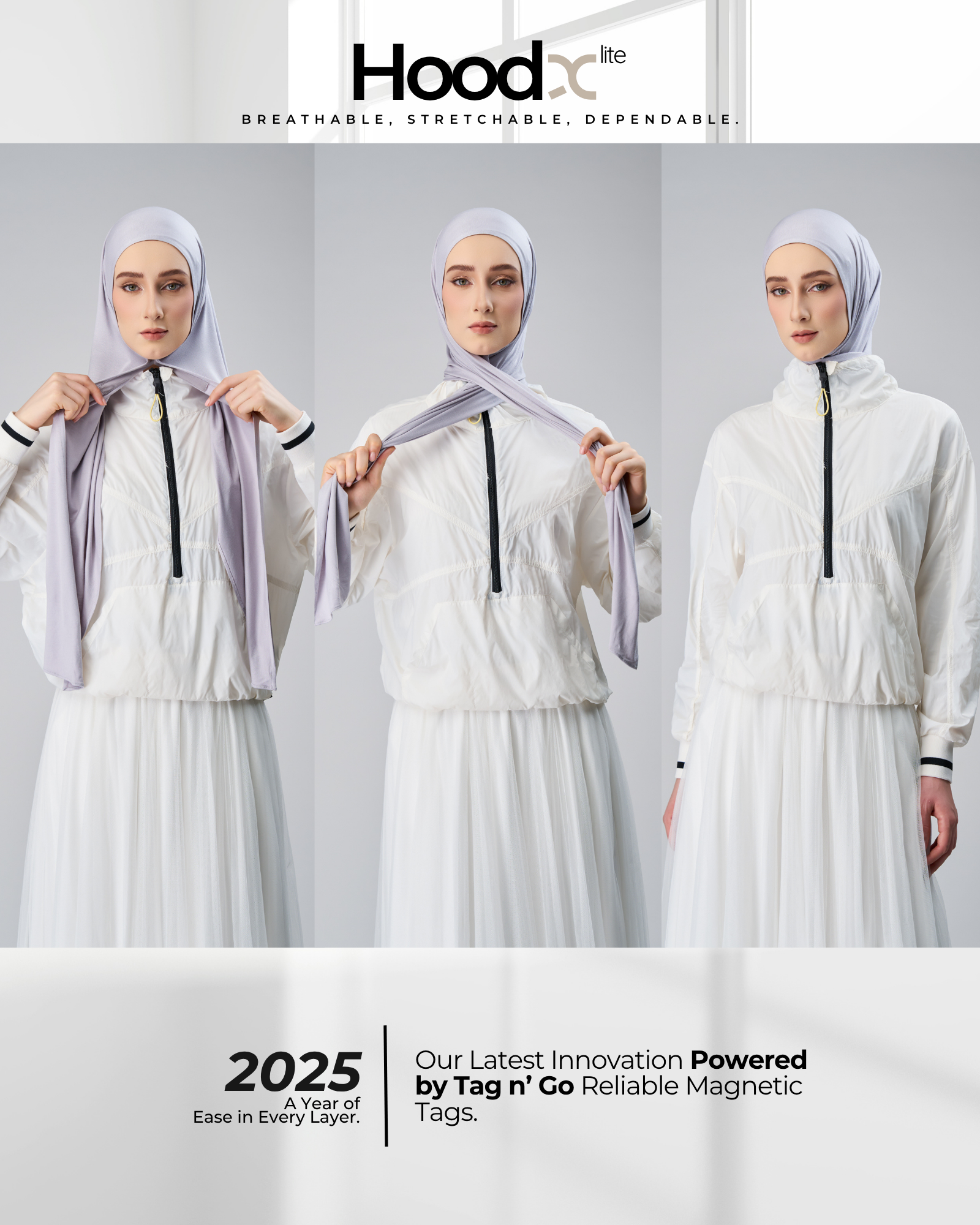 HoodX Lite in Pewter