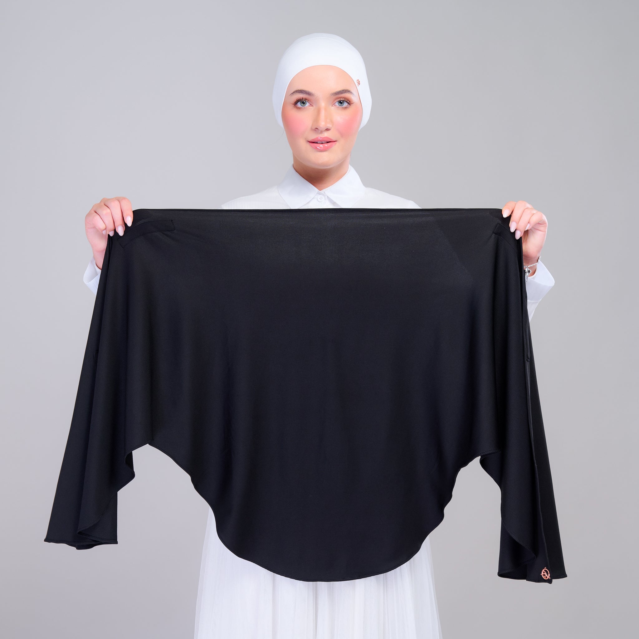 Instant Tag 'n Go Ribbed Jersey Butterfly - Black