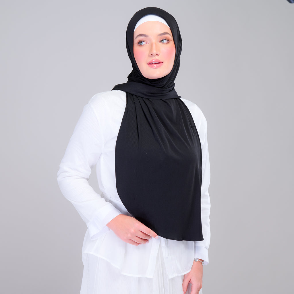 Instant Tag 'n Go Ribbed Jersey Butterfly - Black