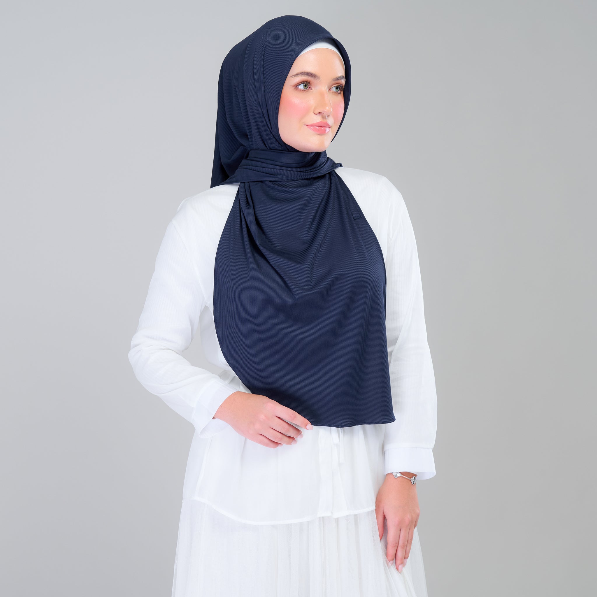 Instant Tag 'n Go Ribbed Jersey Butterfly - Deep Blue