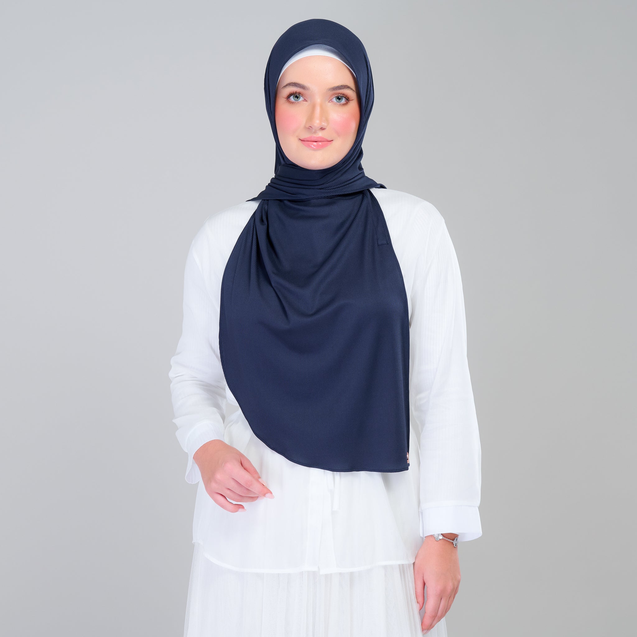 Instant Tag 'n Go Ribbed Jersey Butterfly - Deep Blue
