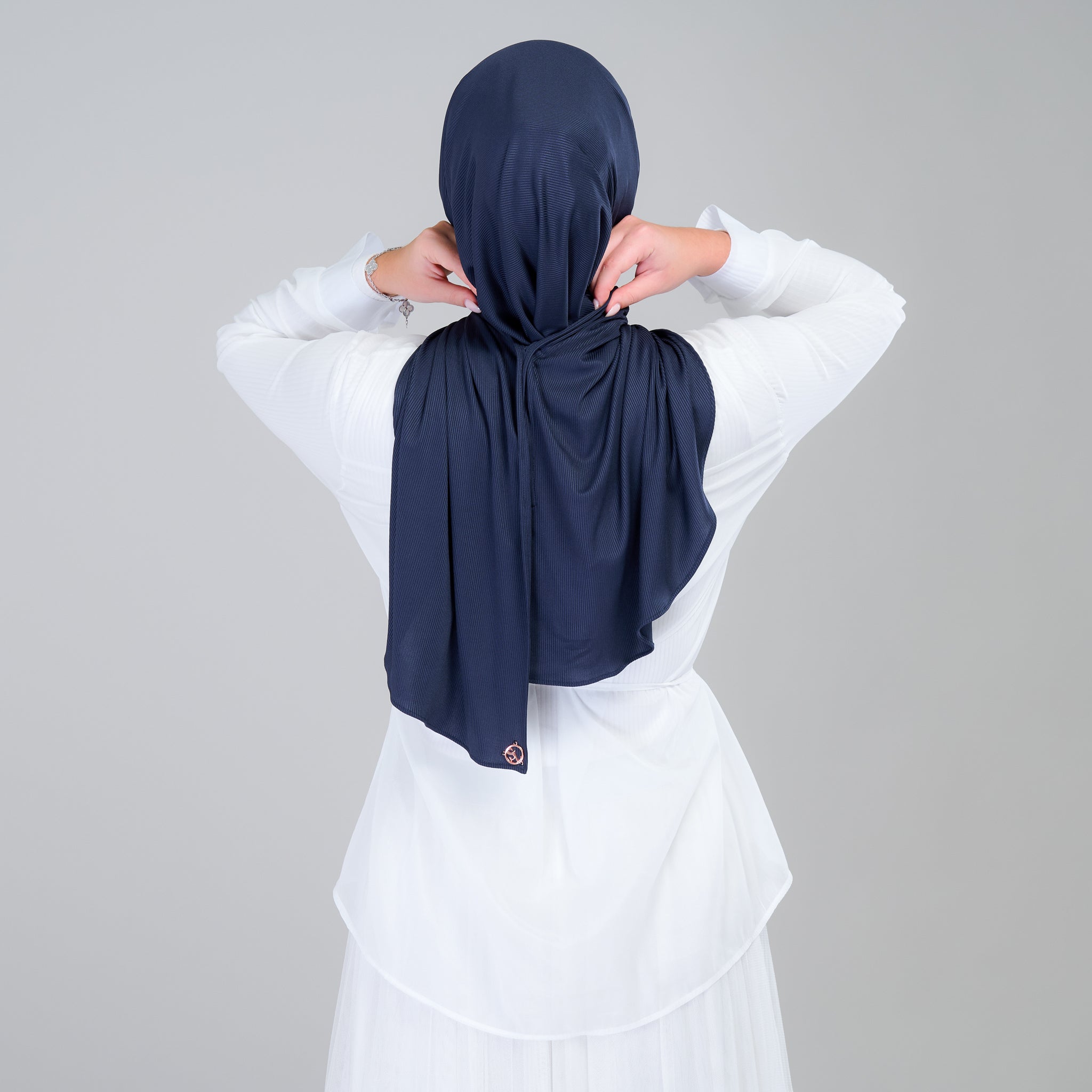 Instant Tag 'n Go Ribbed Jersey Butterfly - Deep Blue