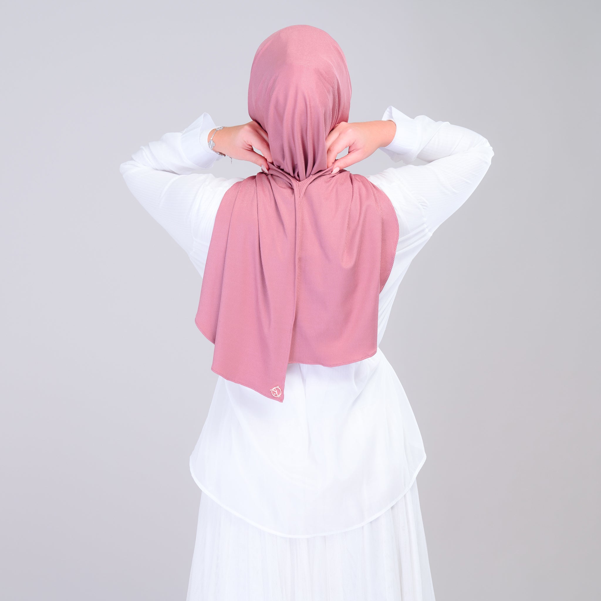 Instant Tag 'n Go Ribbed Jersey Butterfly - Dusty Berry