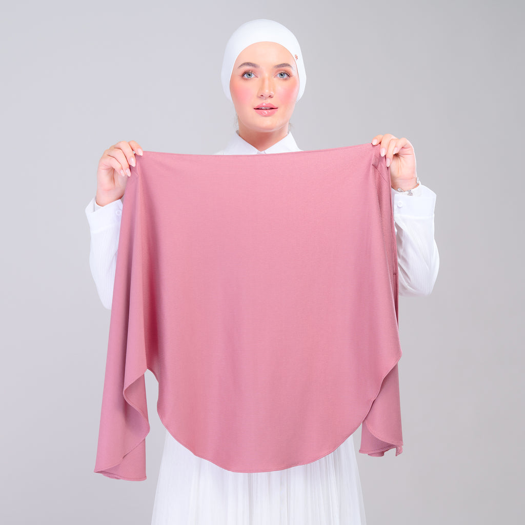 Instant Tag 'n Go Ribbed Jersey Butterfly - Dusty Berry