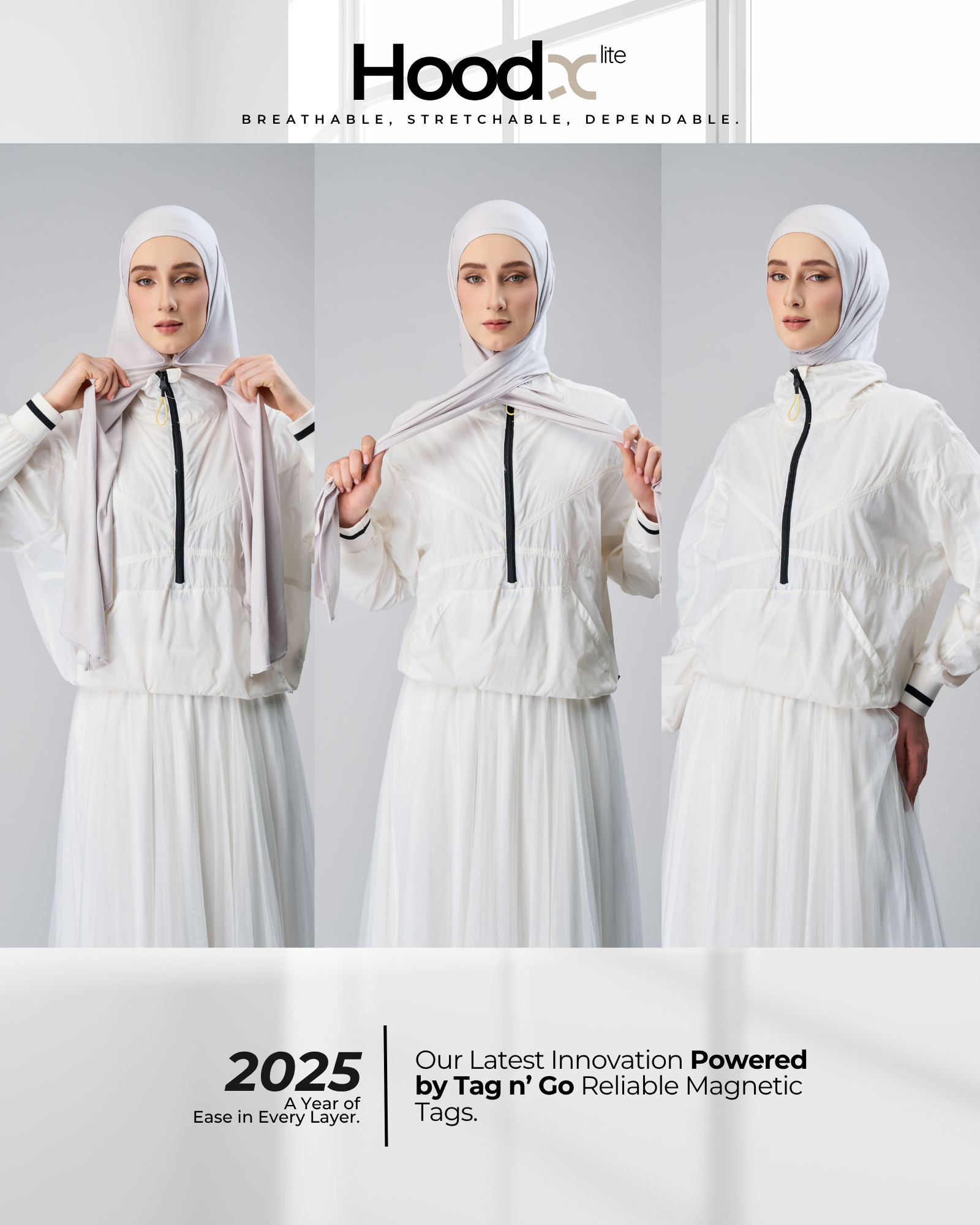 HoodX Lite in Silver