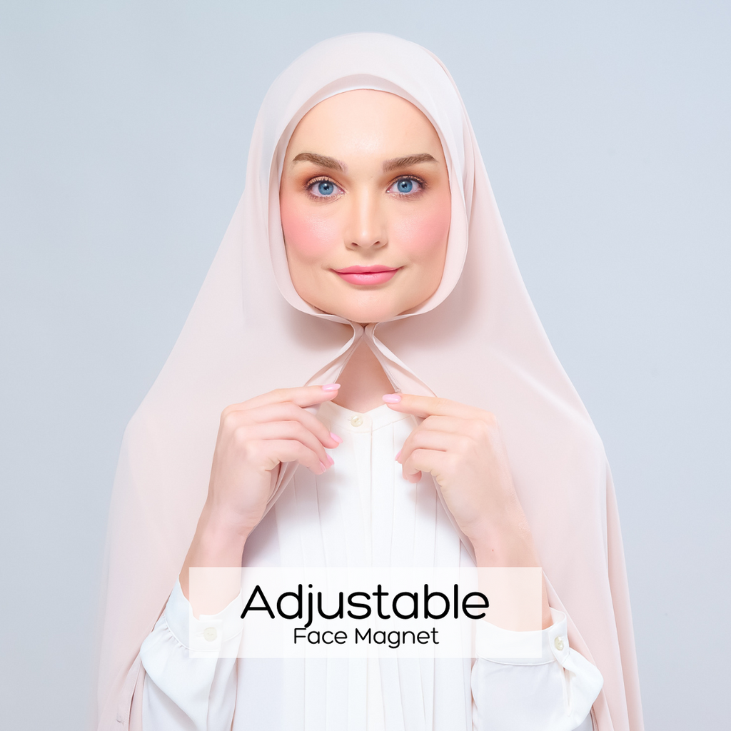 Instant Tag 'n Go Chiffon Silk Shawl - Sand