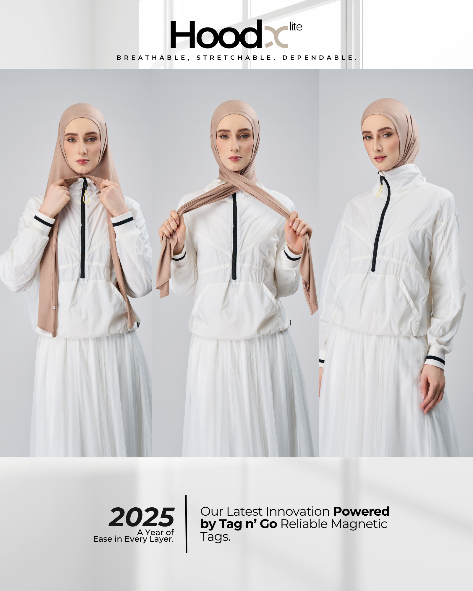 HoodX Lite in Warm Sand