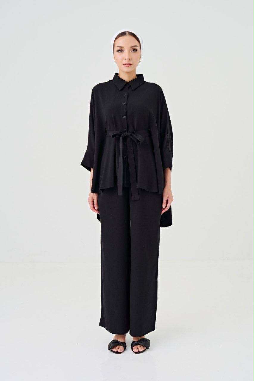 She Dazzle | Lea Caftan in Black