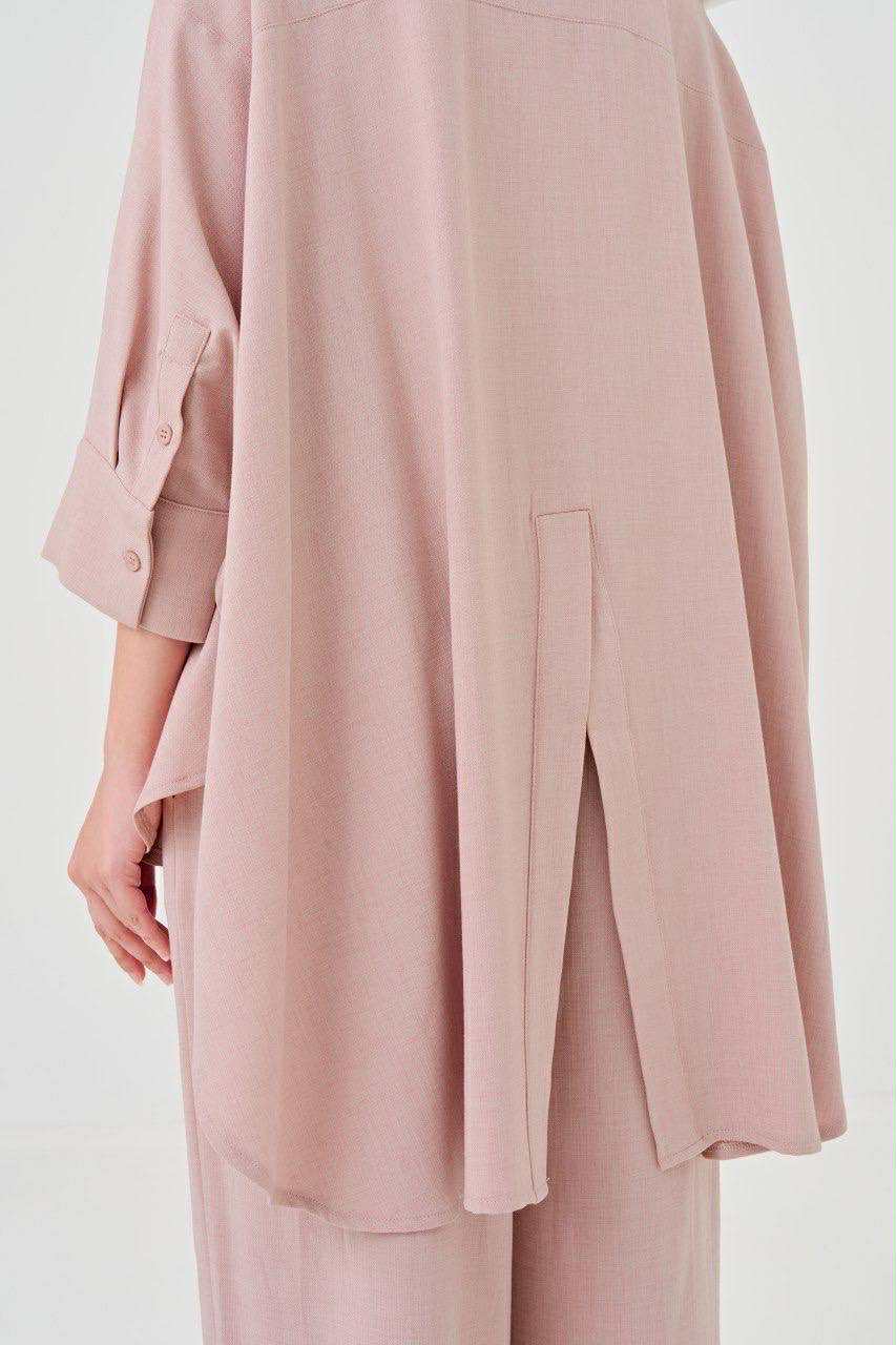 She Dazzle | Lea Caftan in Dusty Pink
