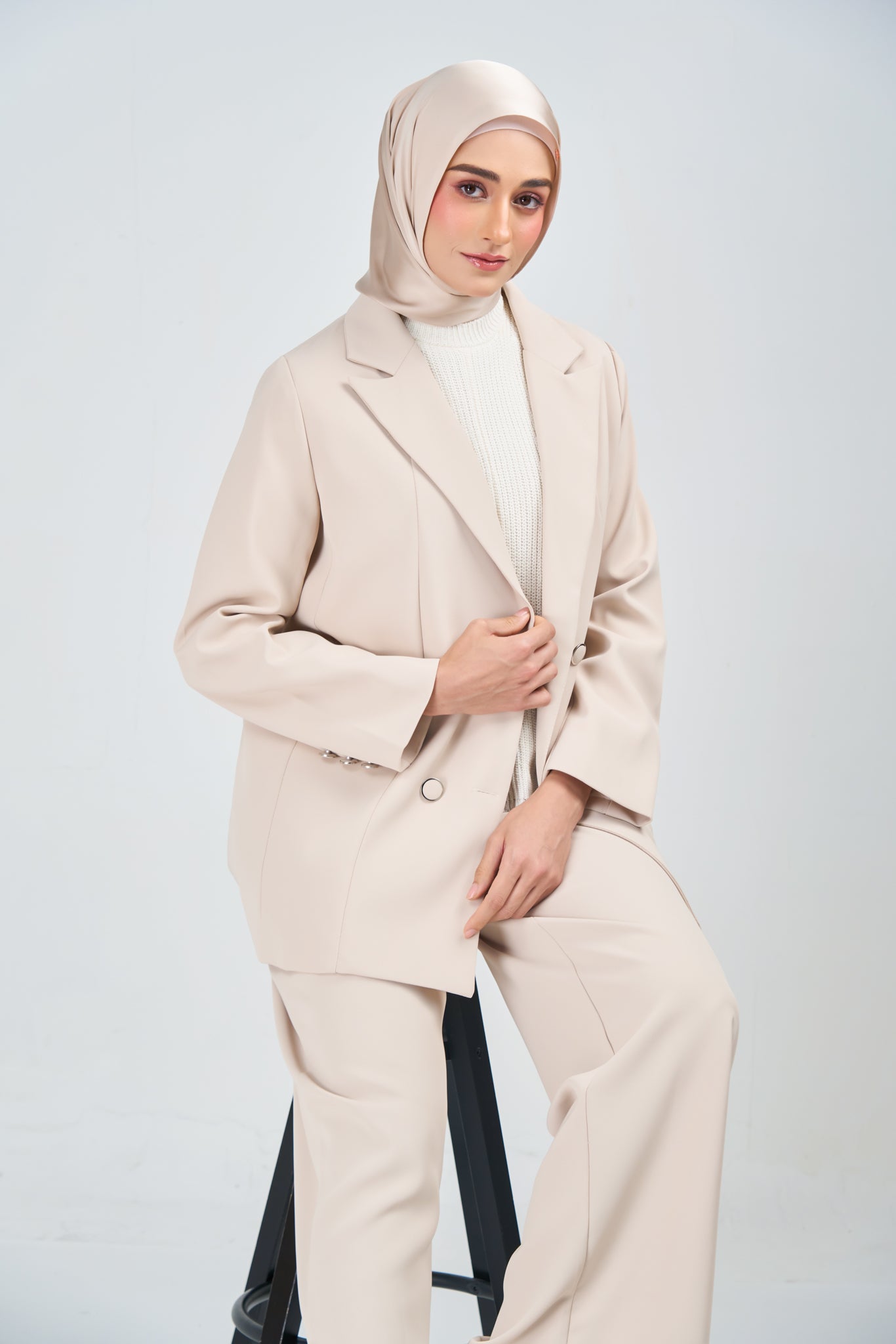 [★New] HoodX Luxe in Linen Dusk