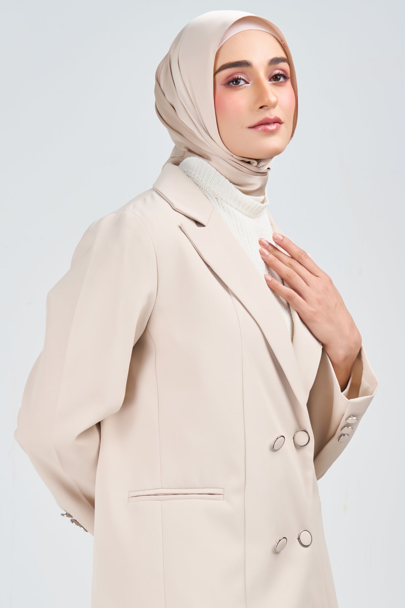 [★New] HoodX Luxe in Linen Dusk